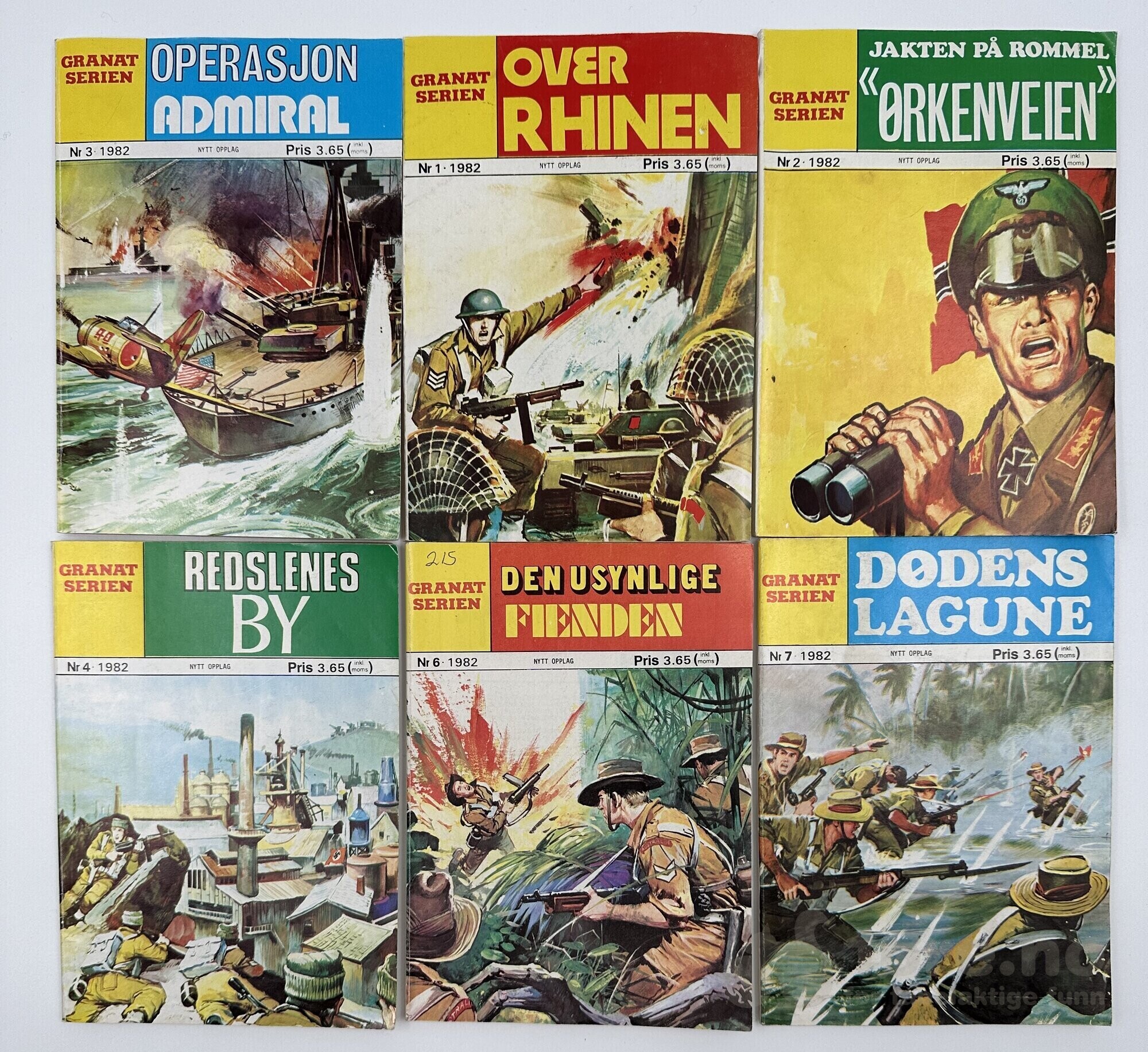 GRANAT SERIEN 1982 - 1984