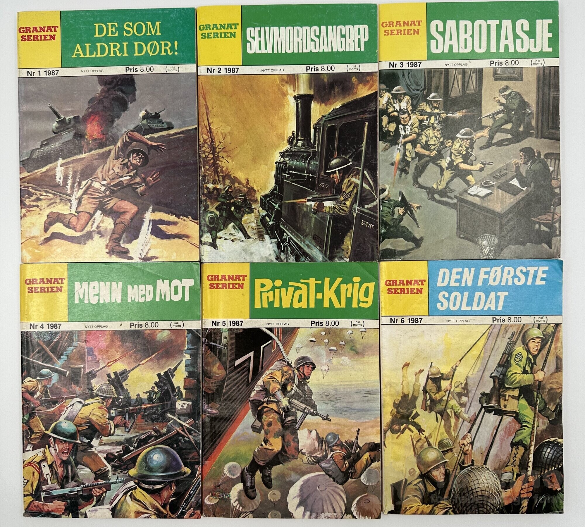 GRANAT SERIEN 1987 - 1988