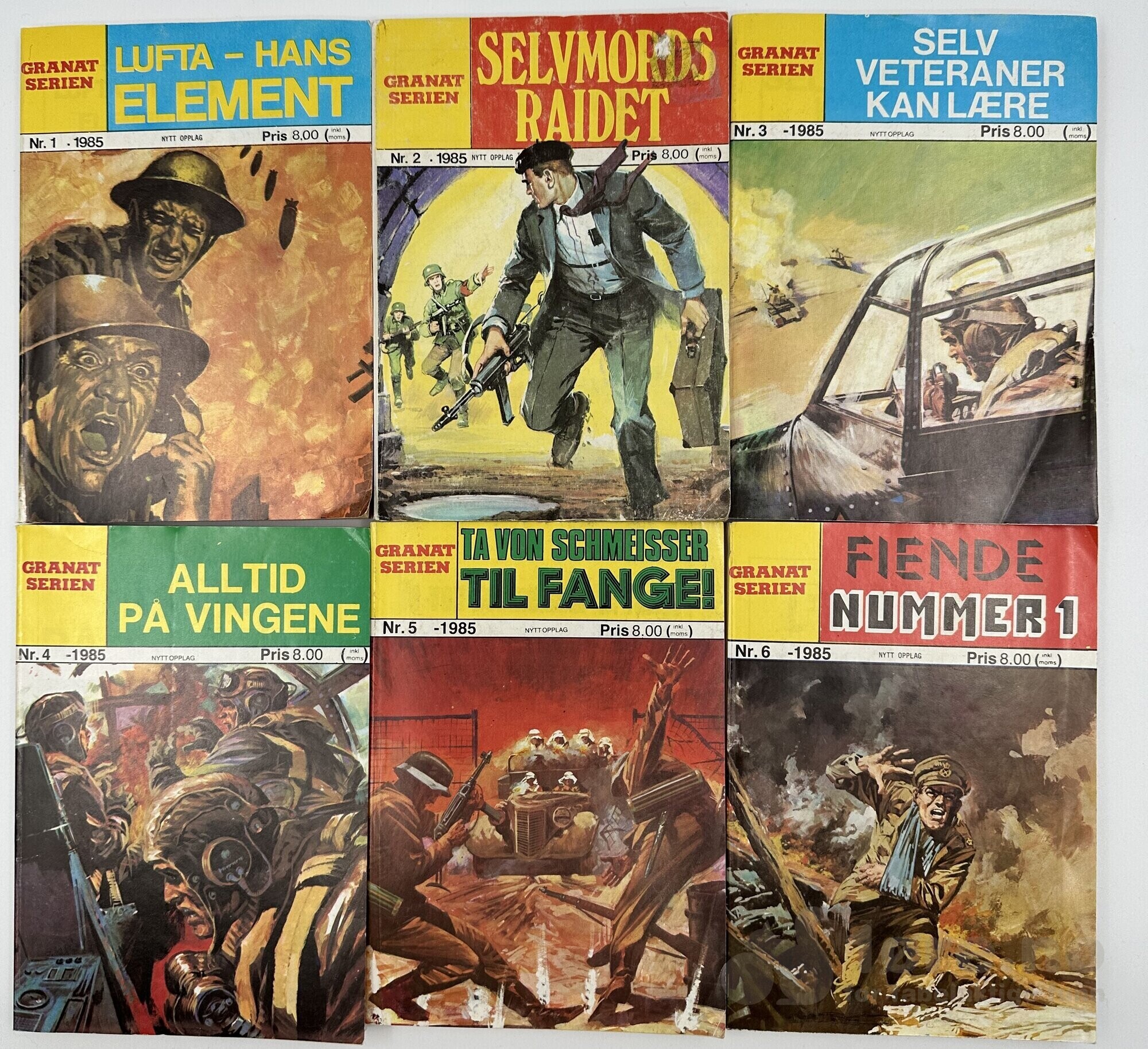 GRANAT SERIEN  1985 - 1986