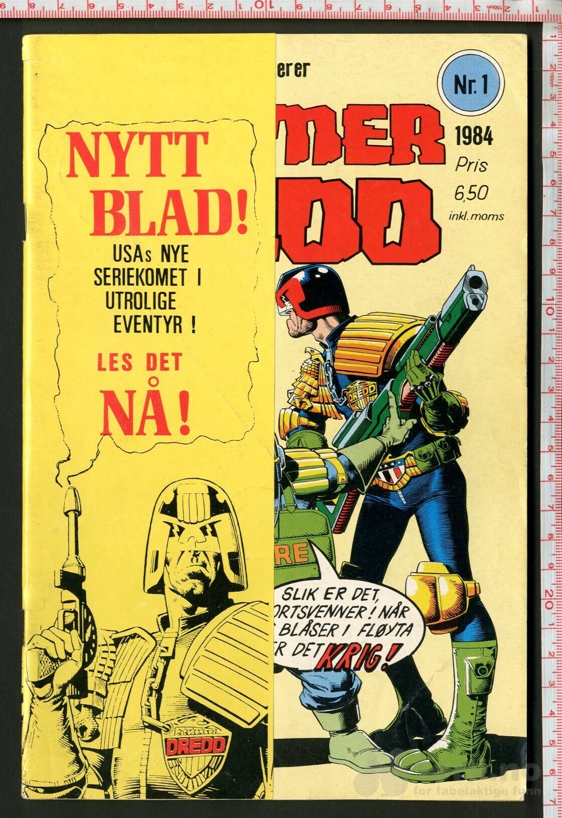 Dommer dredd Nr. 1, 1984