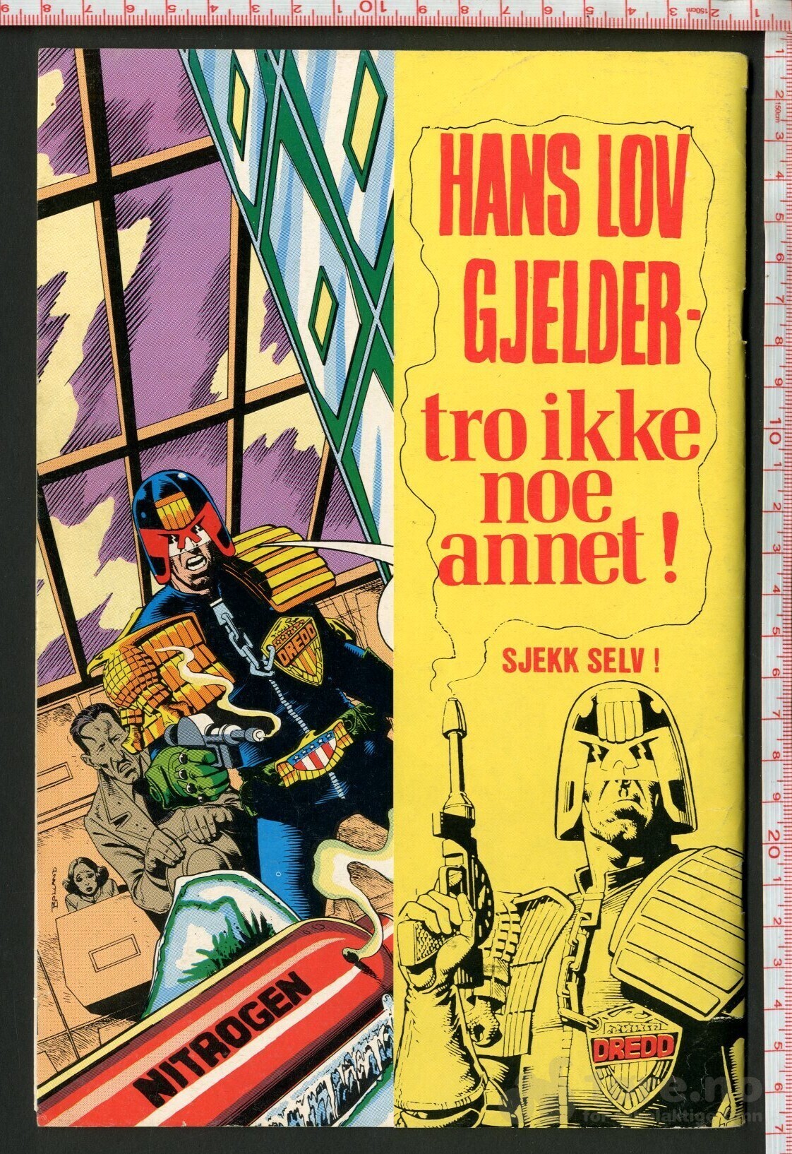 Dommer dredd Nr. 1, 1984, bilde 2