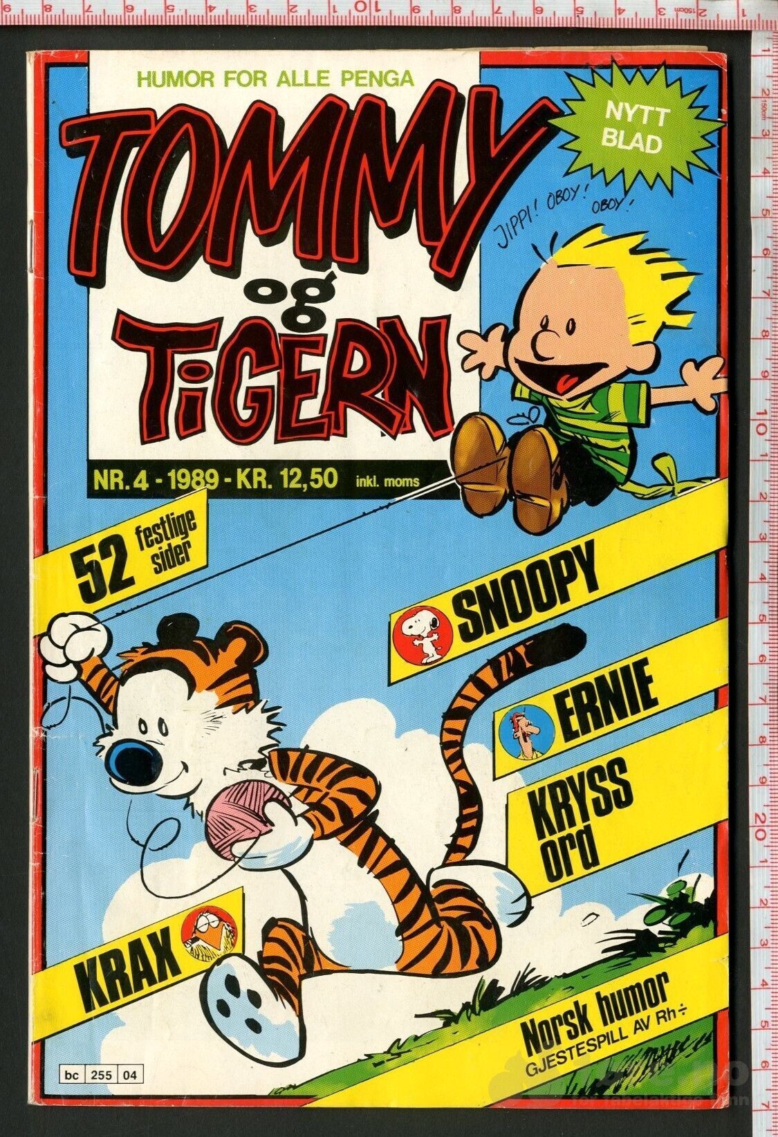 Tommy og tigern Nr. 4, 1989
