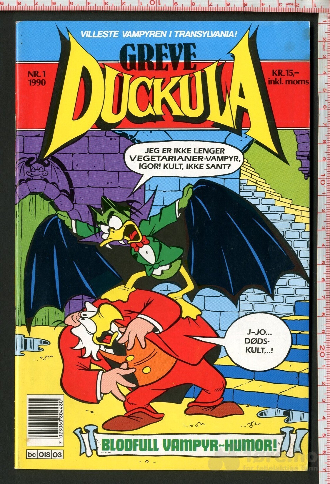 Greve Duckula Nr. 1, 1990