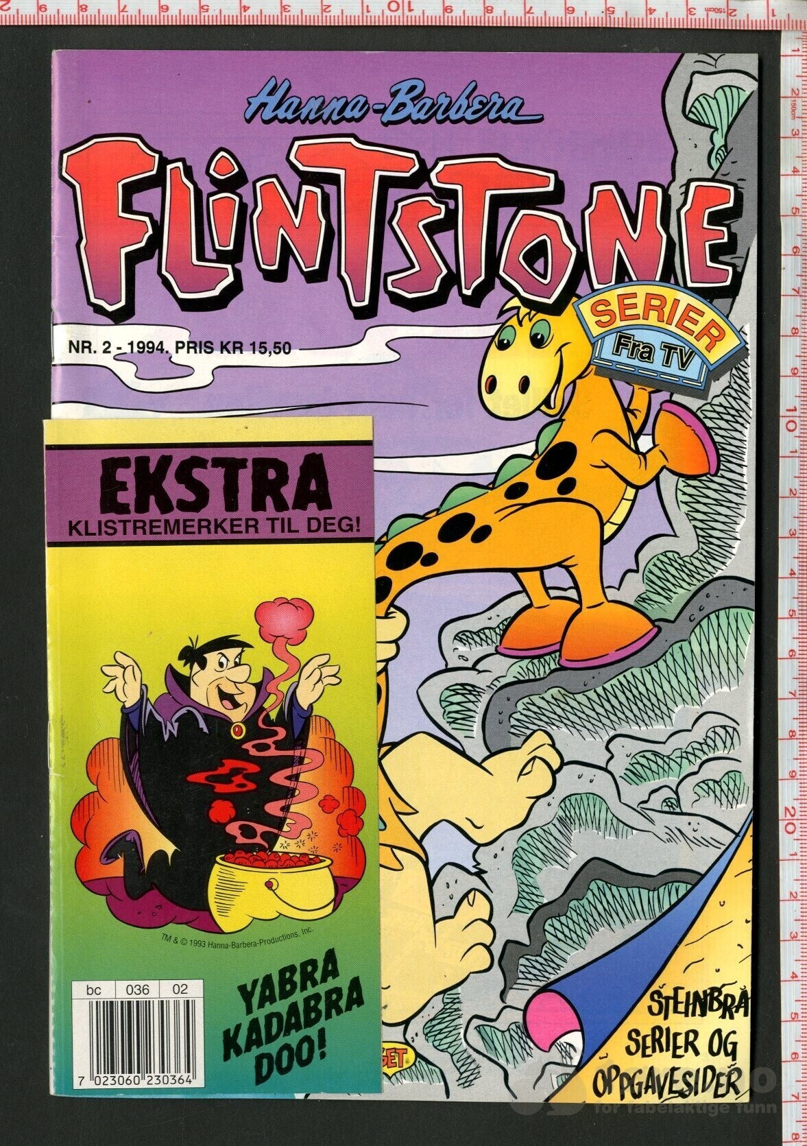 Flintstone 1992-97 med klistermerker!, bilde 5