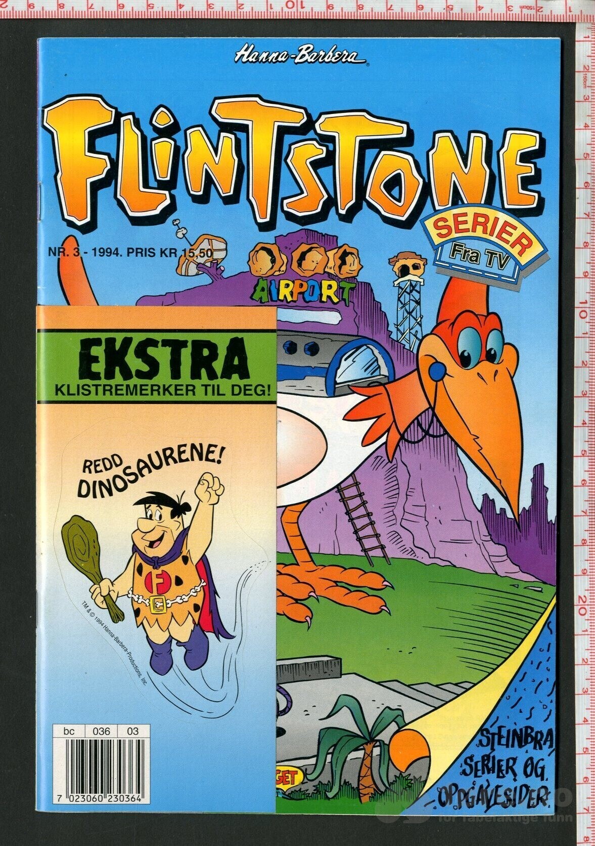 Flintstone 1992-97 med klistermerker!, bilde 6