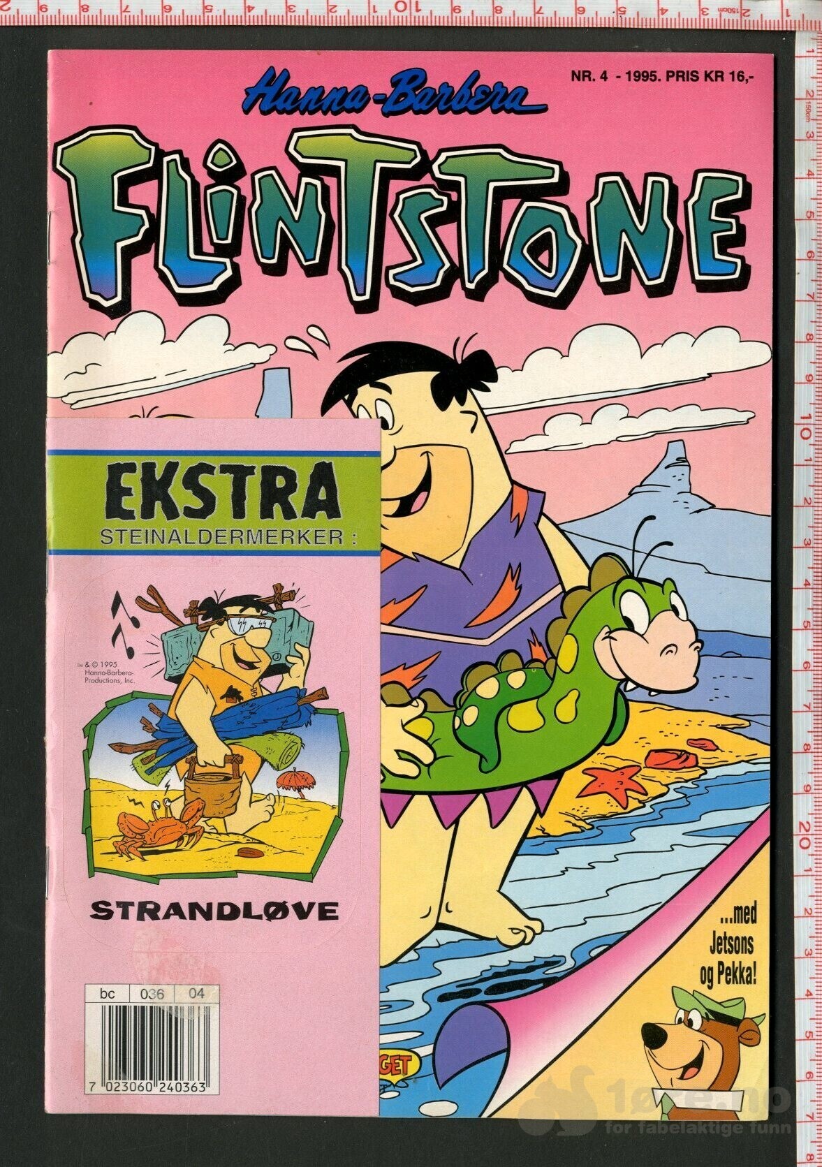 Flintstone 1992-97 med klistermerker!, bilde 10