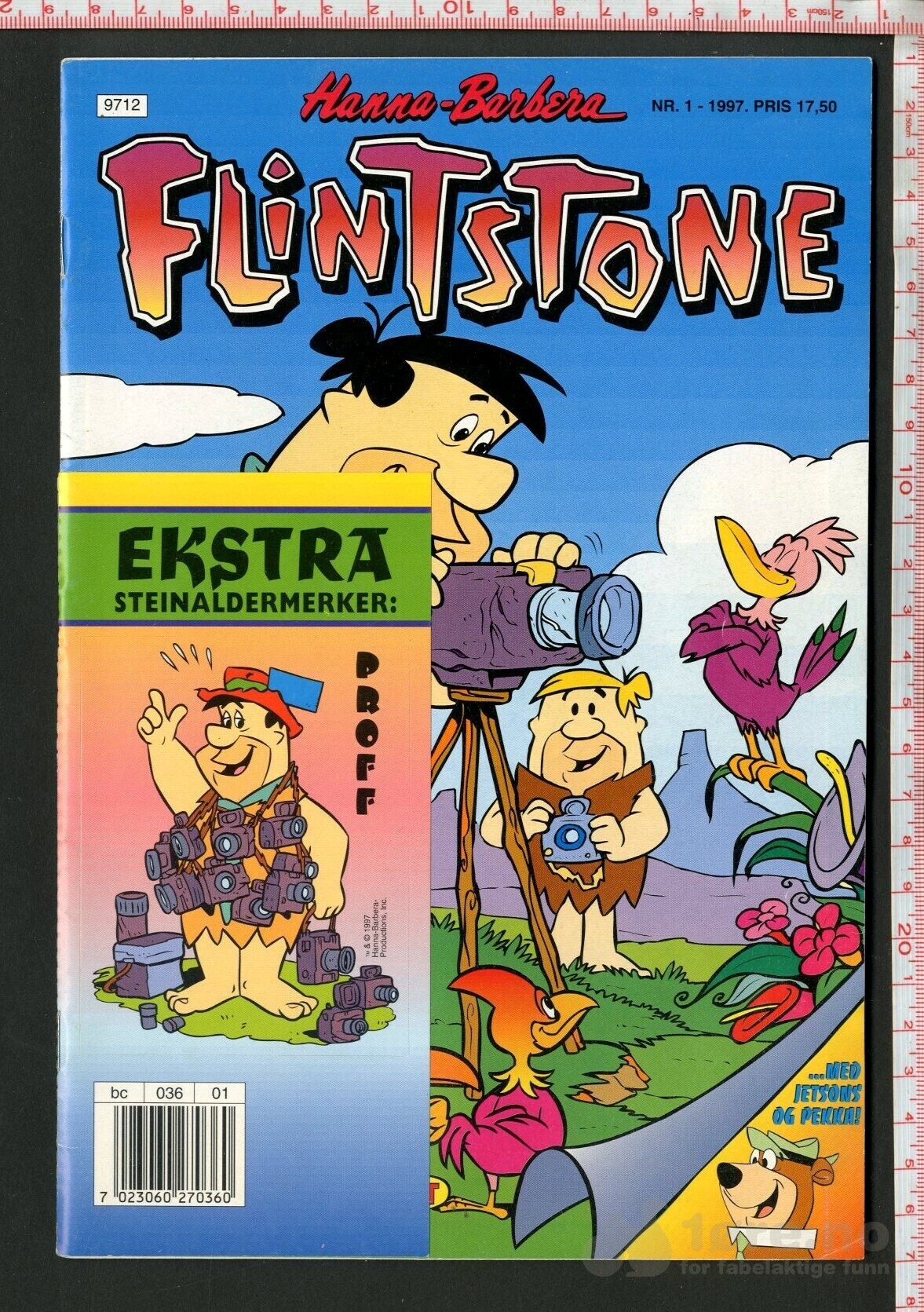 Flintstone 1992-97 med klistermerker!, bilde 11
