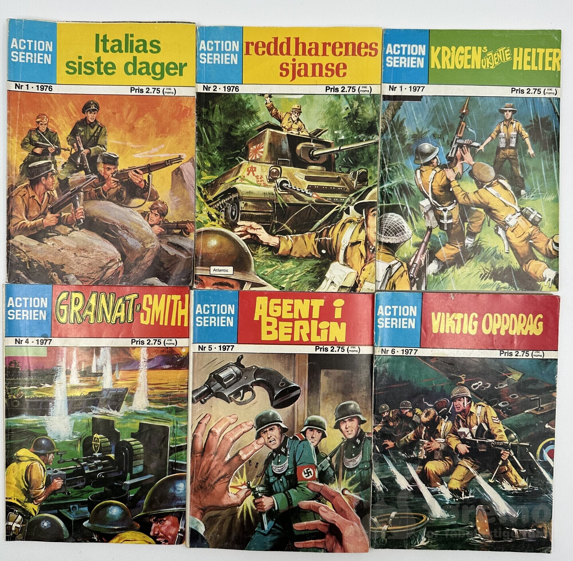 ACTION SERIEN   1976 - 1977