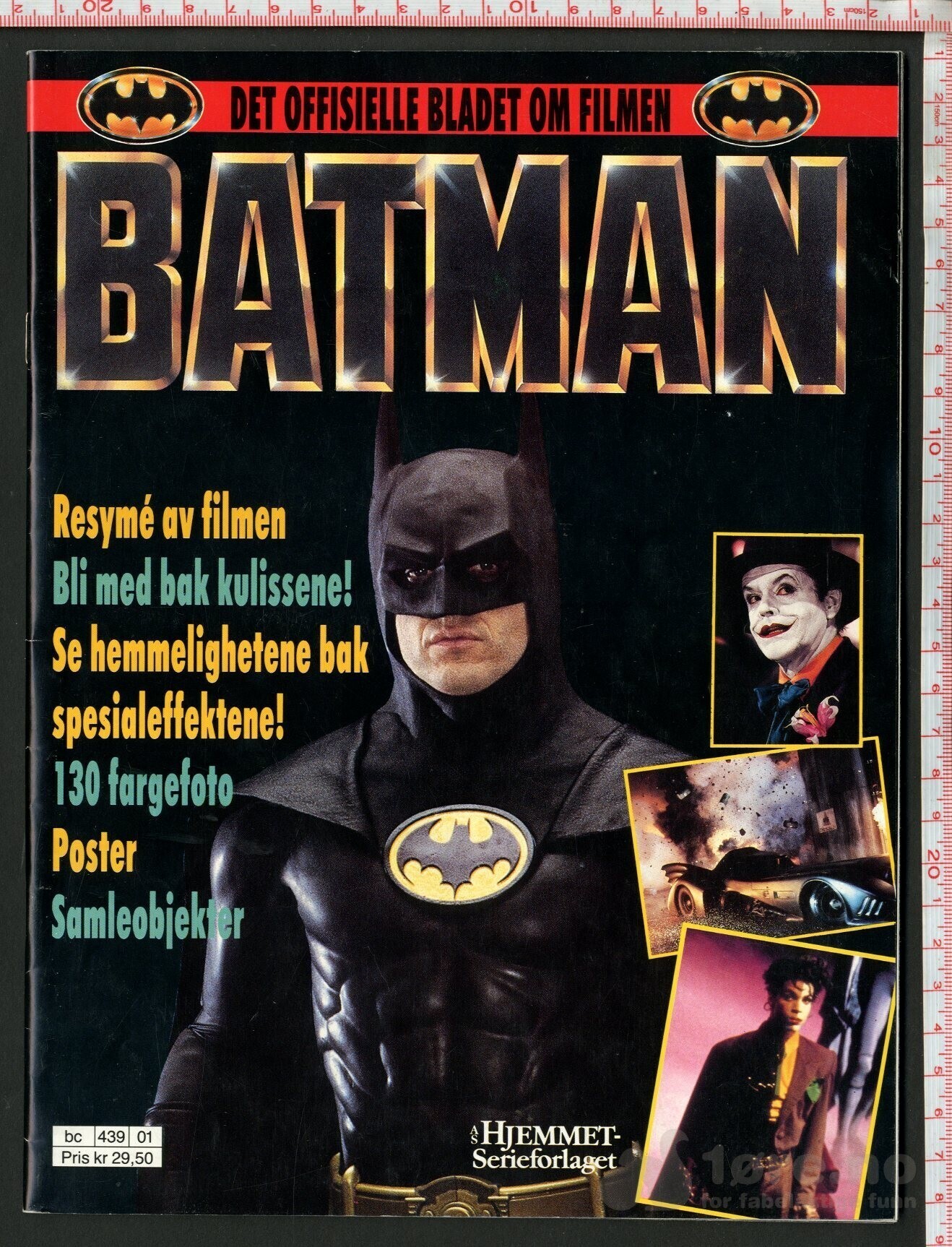 Batman 1989 - det offisielle bladet om filmen!