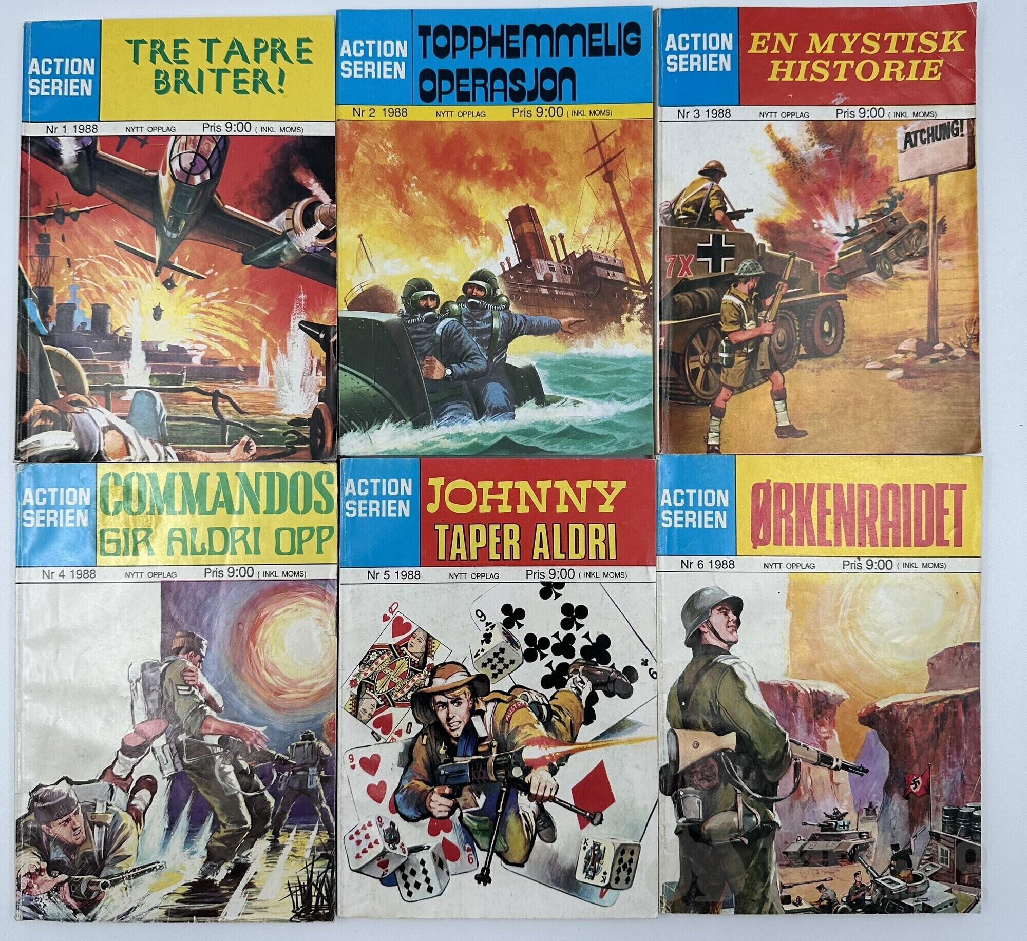 ACTION SERIEN 1987-1988, bilde 3