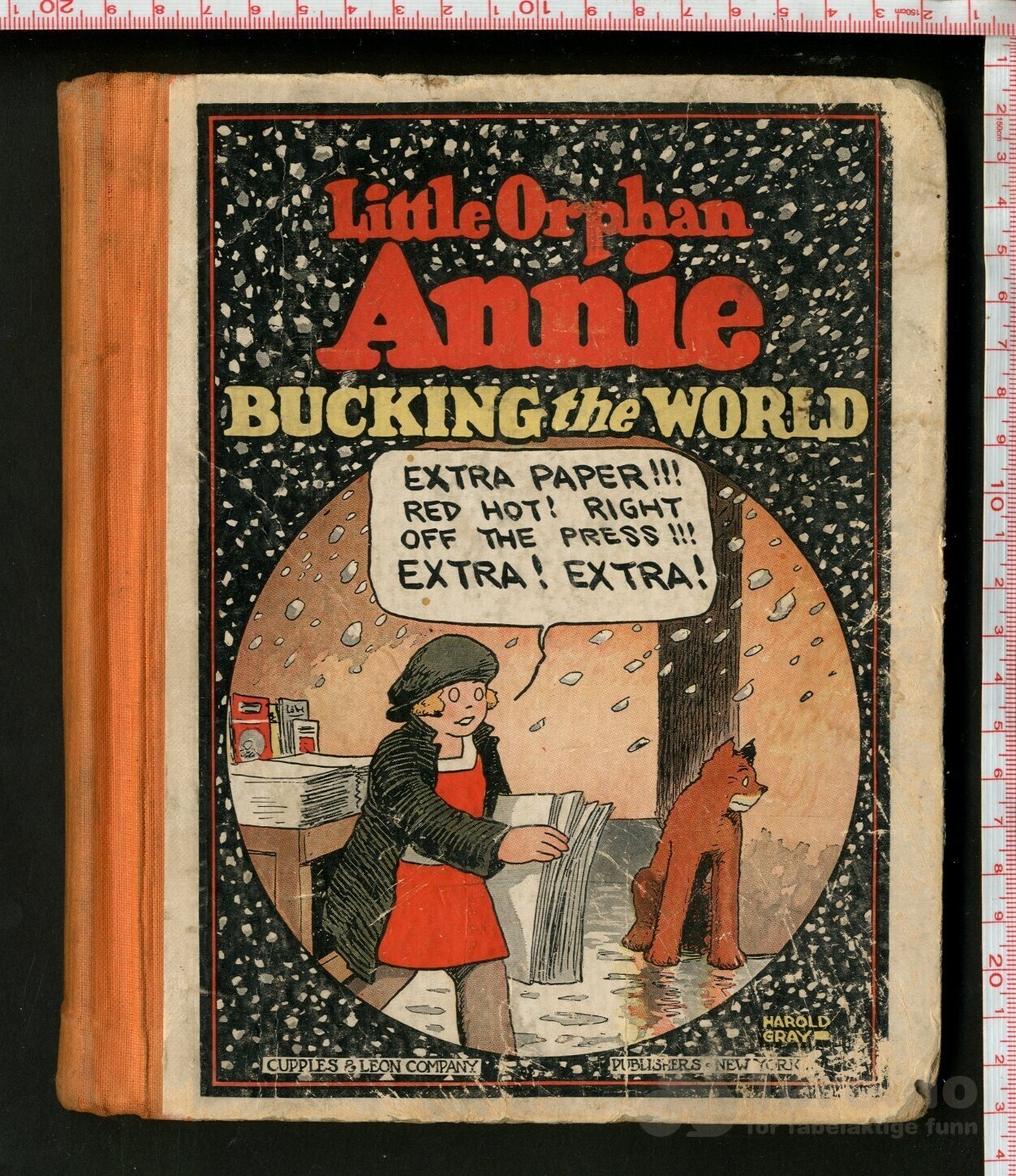 Little Orphan Annie 1929 - Bucking the world