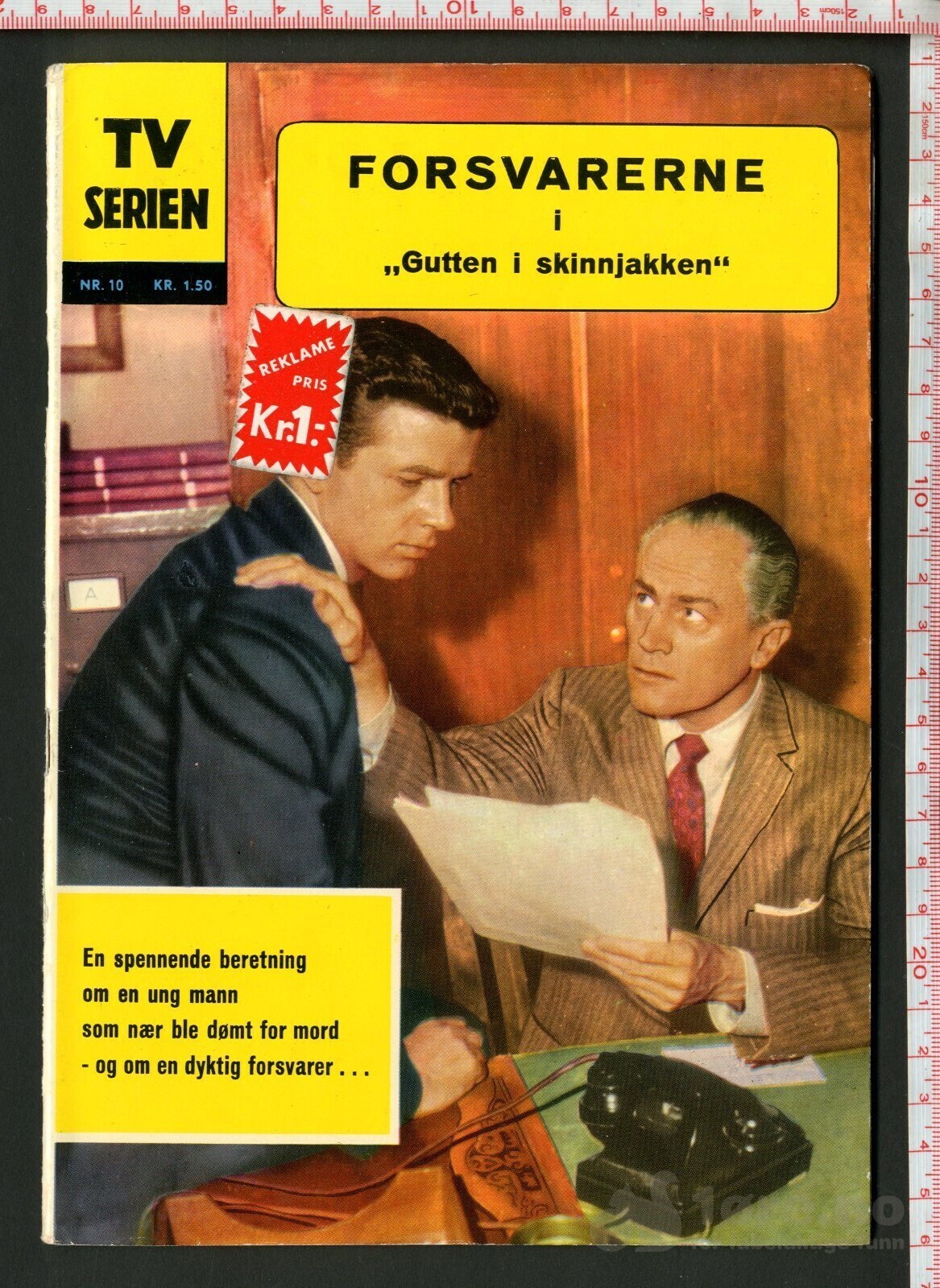 TV Serien nr 10 Forsvarerne "Gutten i skinnjakken"
