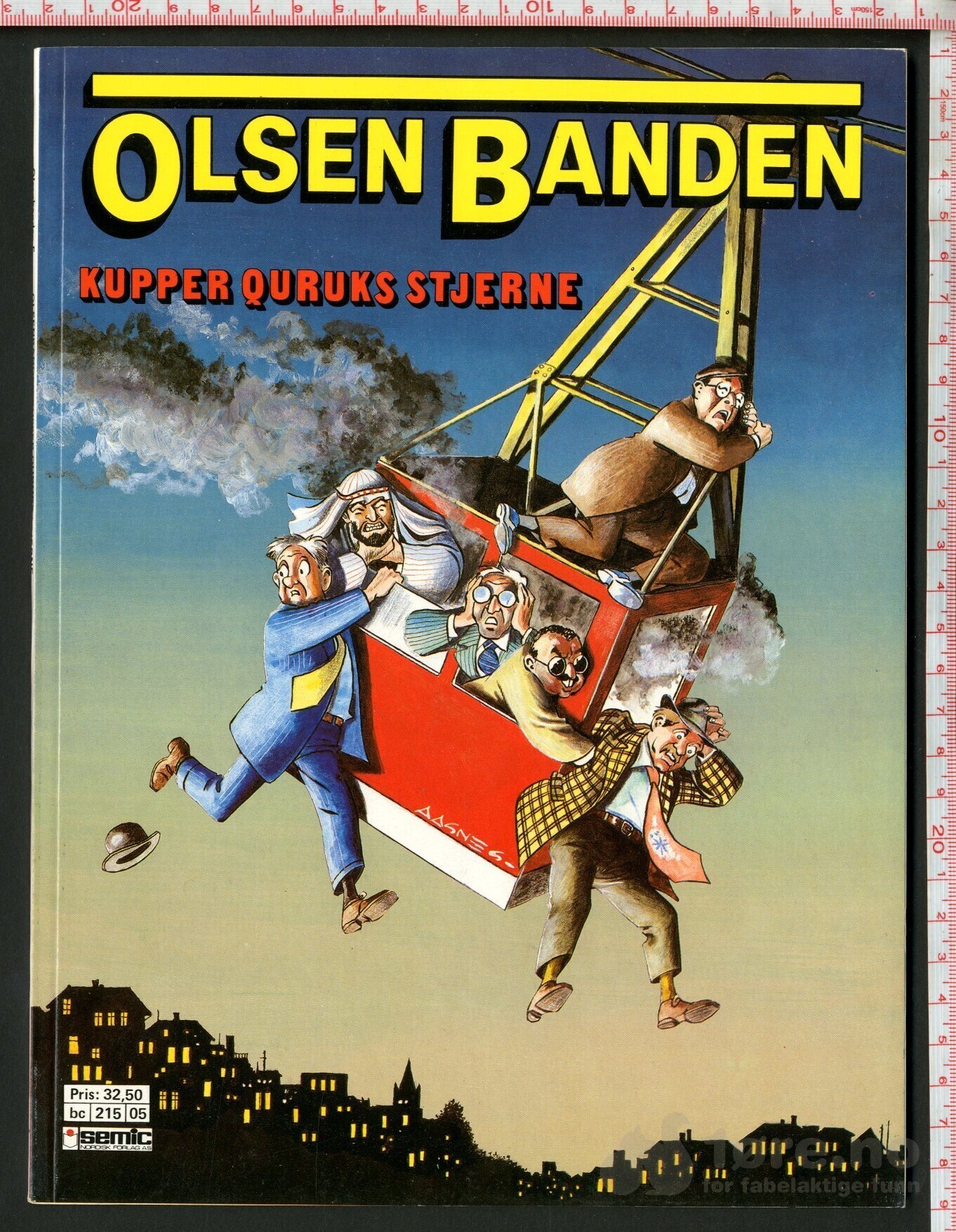 Olsen Banden nr 5 Kupper Quruks stjerne - 1988