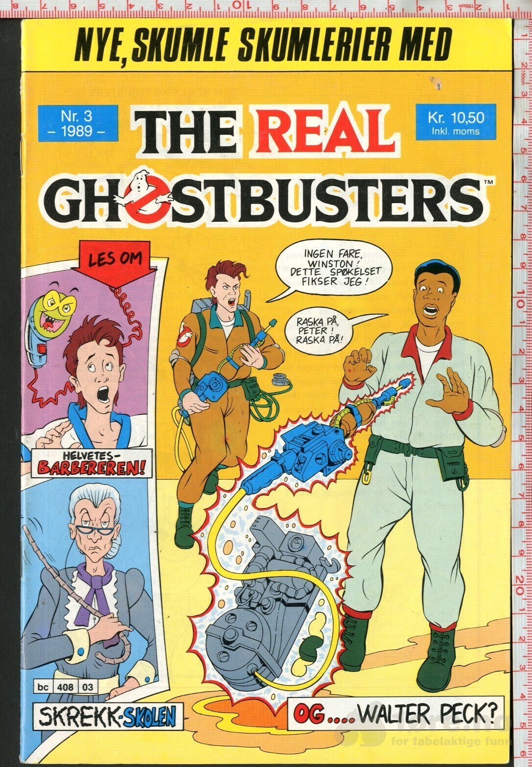 THE REAL GHOSTBUSTERS  NR.3  1989