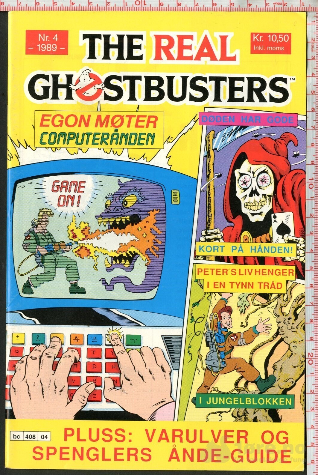 THE REAL GHOSTBUSTERS NR.4  1989