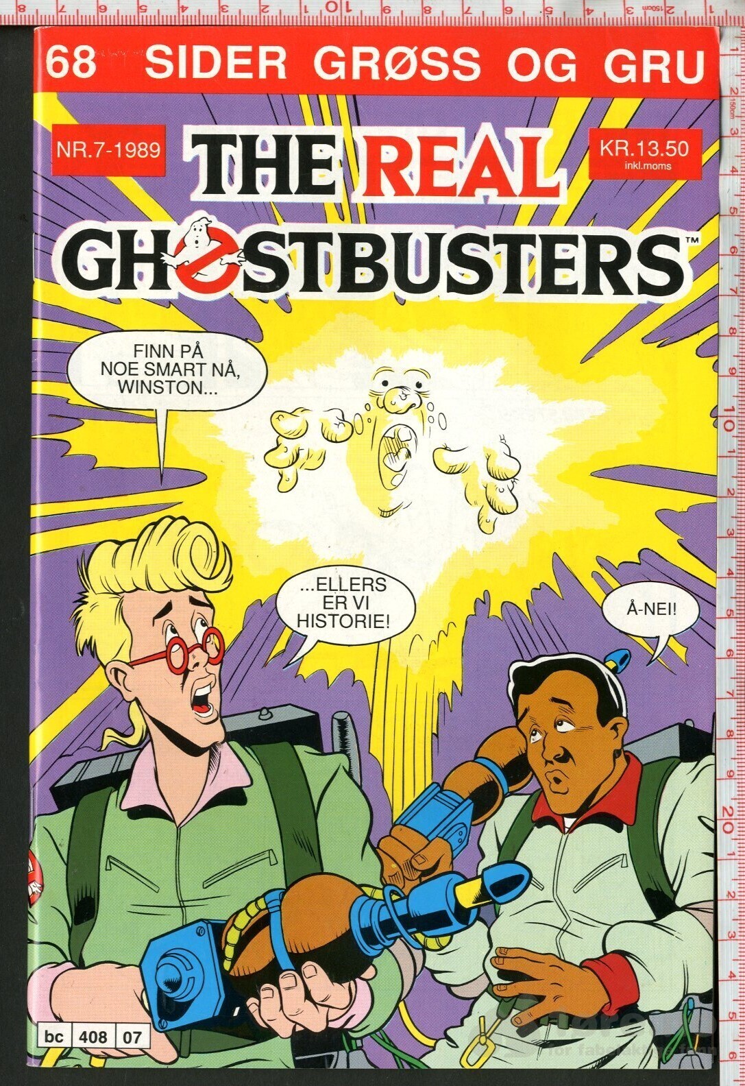 THE REAL GHOSTBUSTERS  NR.7-1989