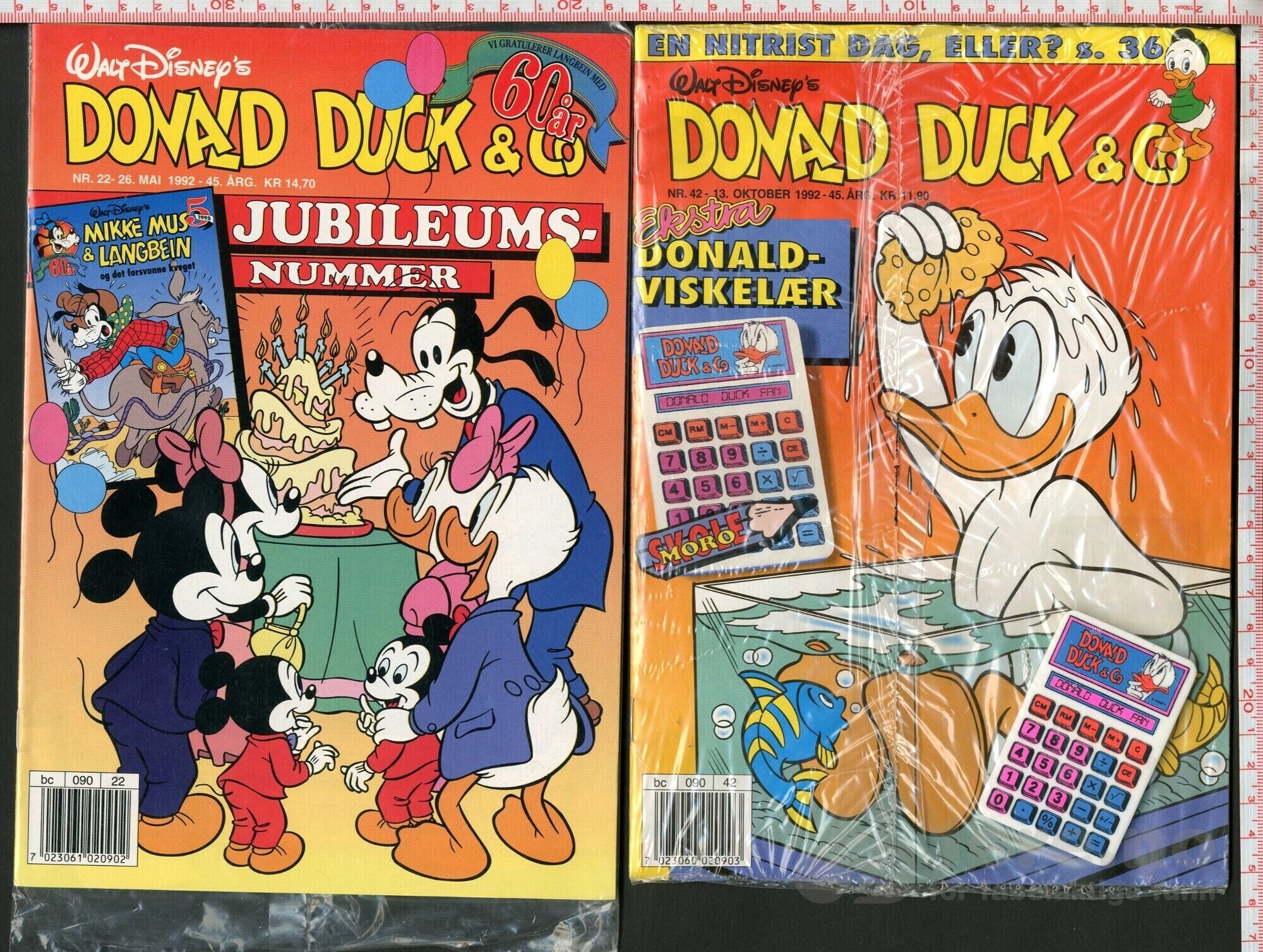 DONALD DUCK & CO 1992-1996 I ORIGINALPLAST