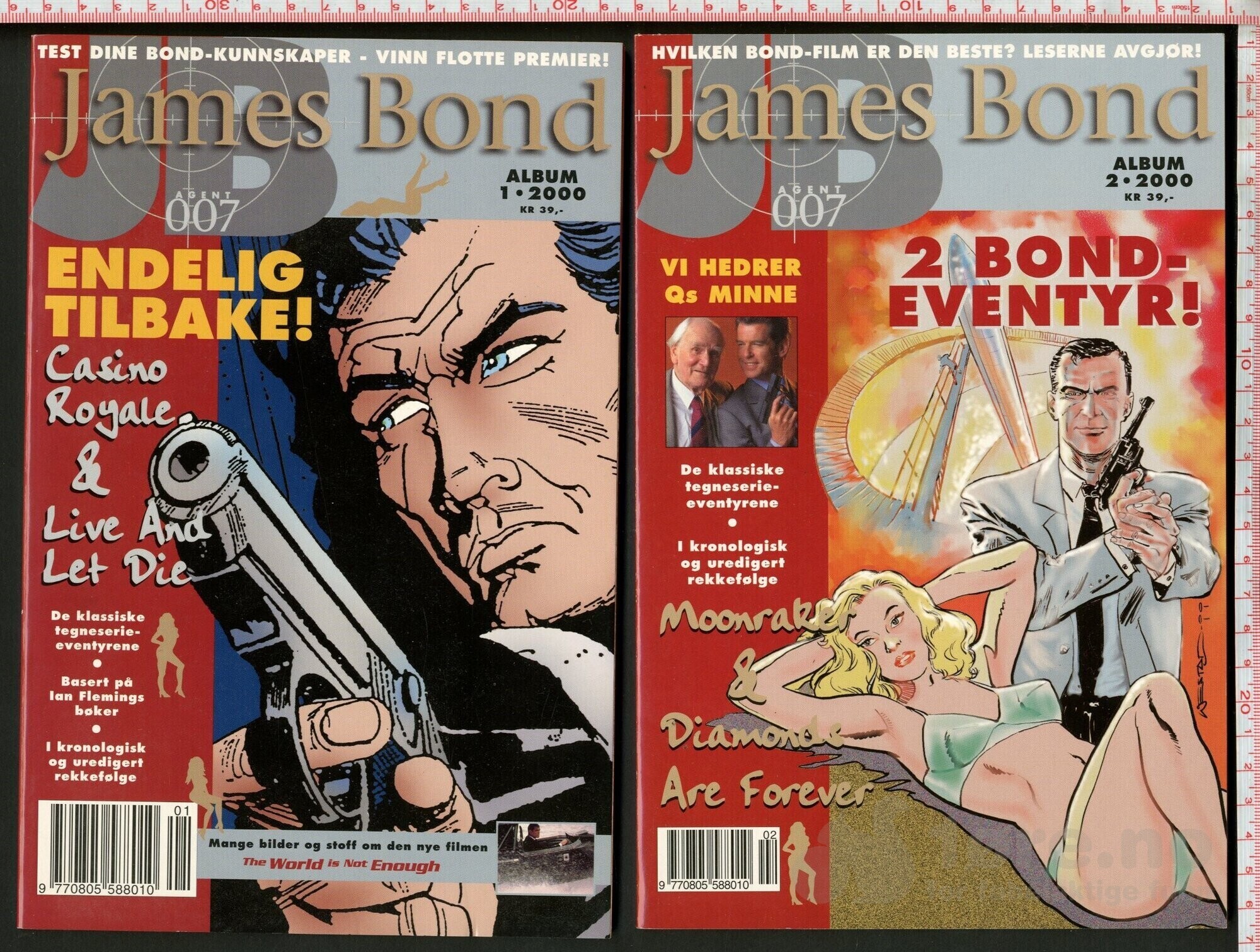 JAMES BOND  ALBUM 2000-2001