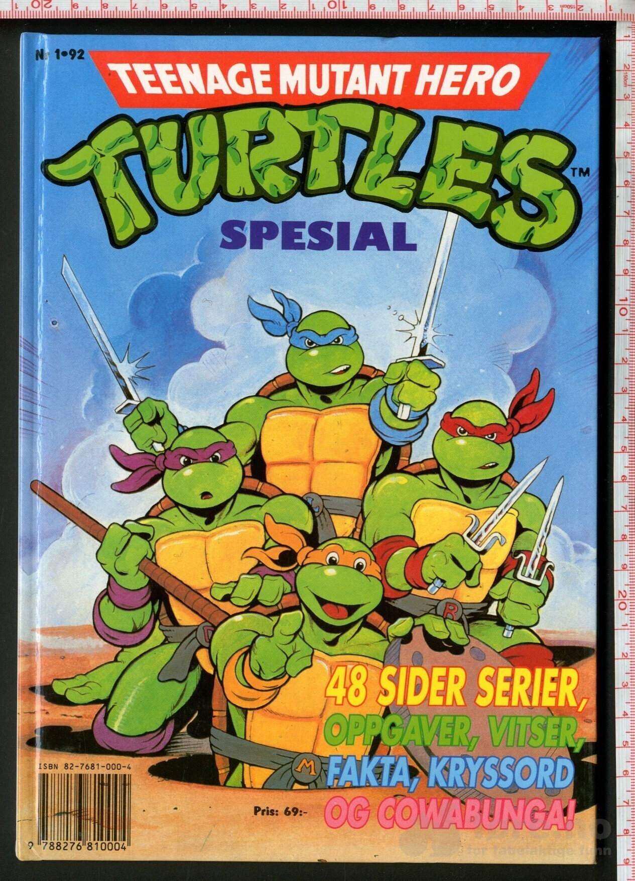 Turtles Spesial Bok Nr. 1 - 1992