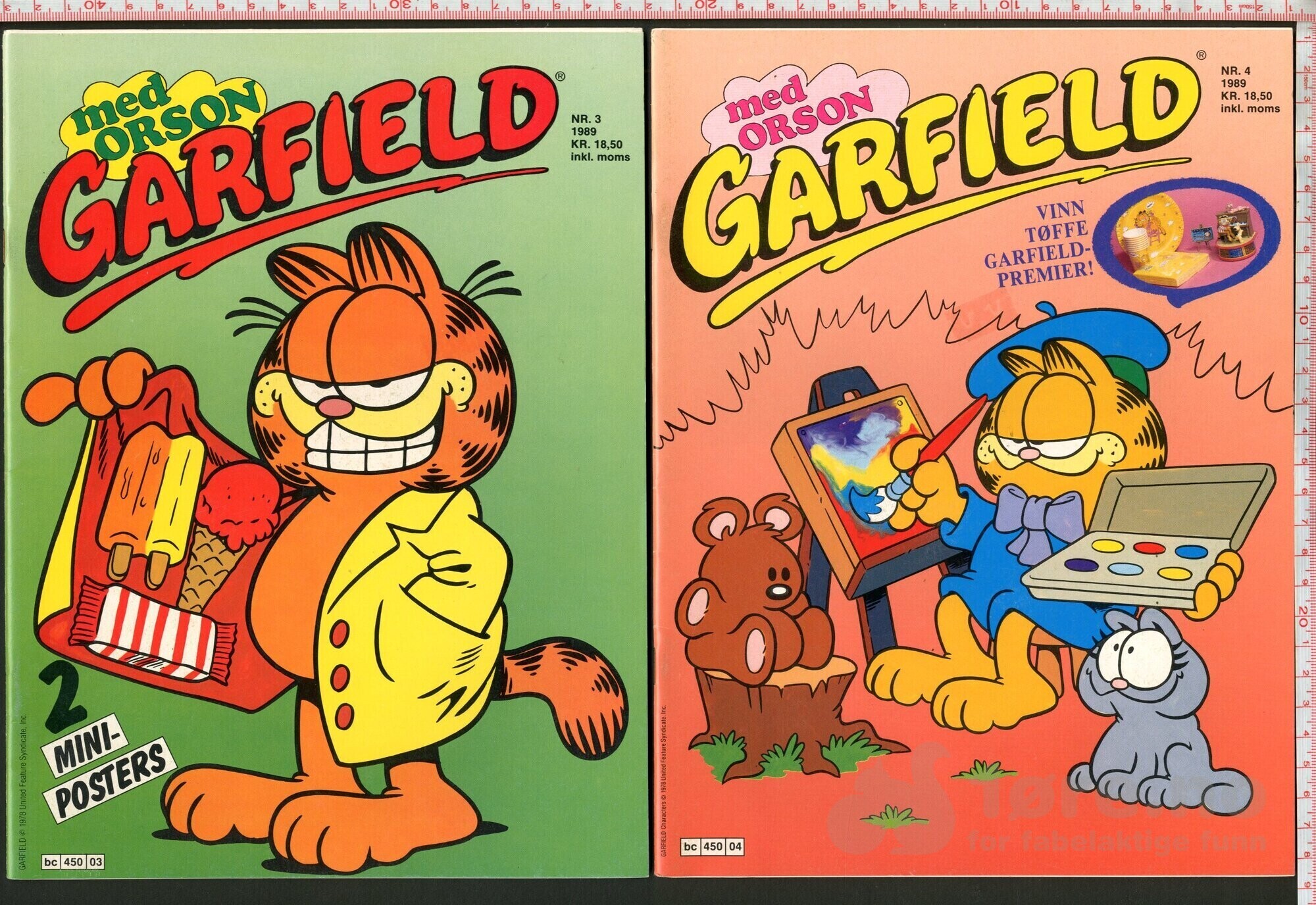 Garfield med orson 1989 (stort format), bilde 2