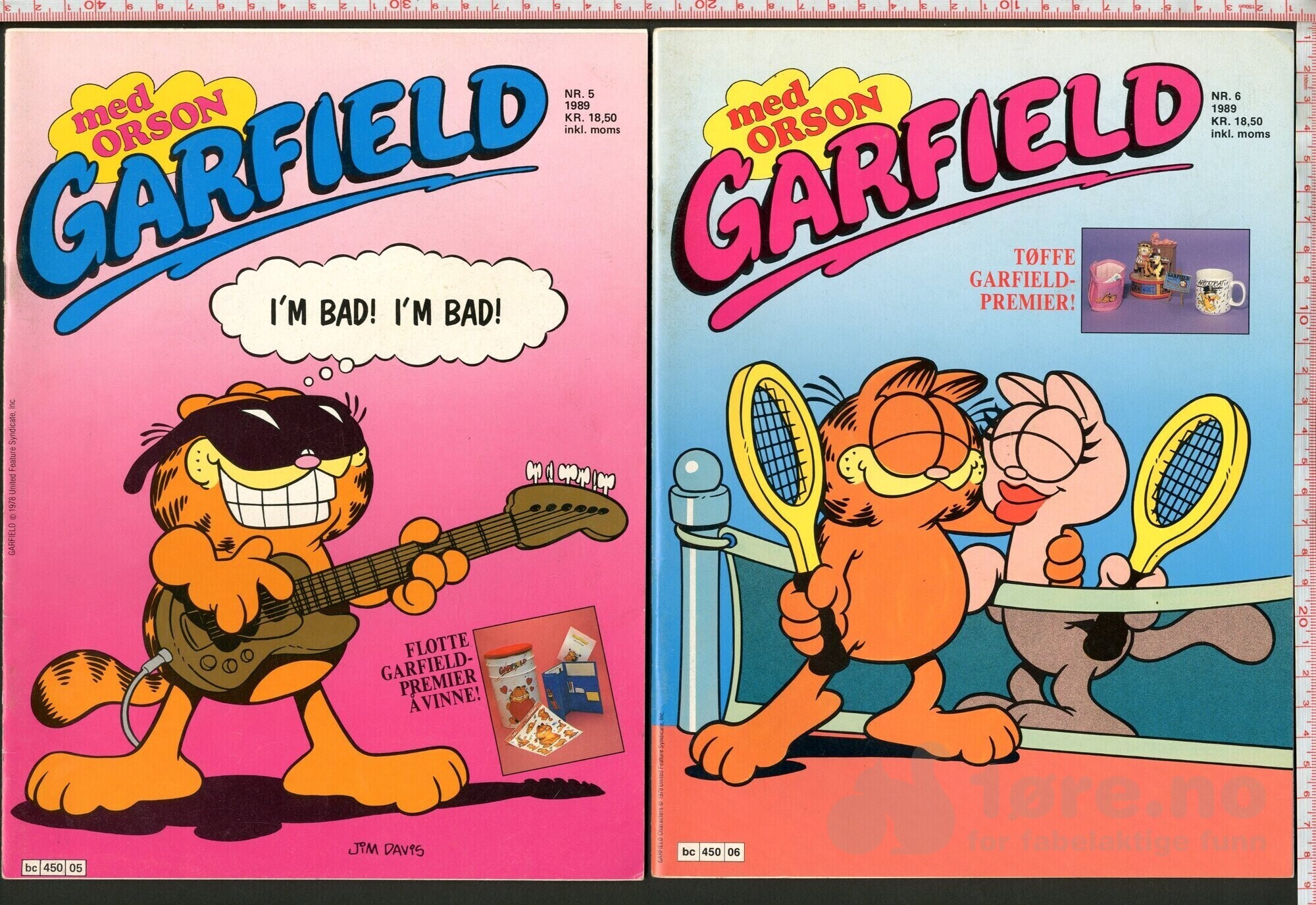 Garfield med orson 1989 (stort format), bilde 3