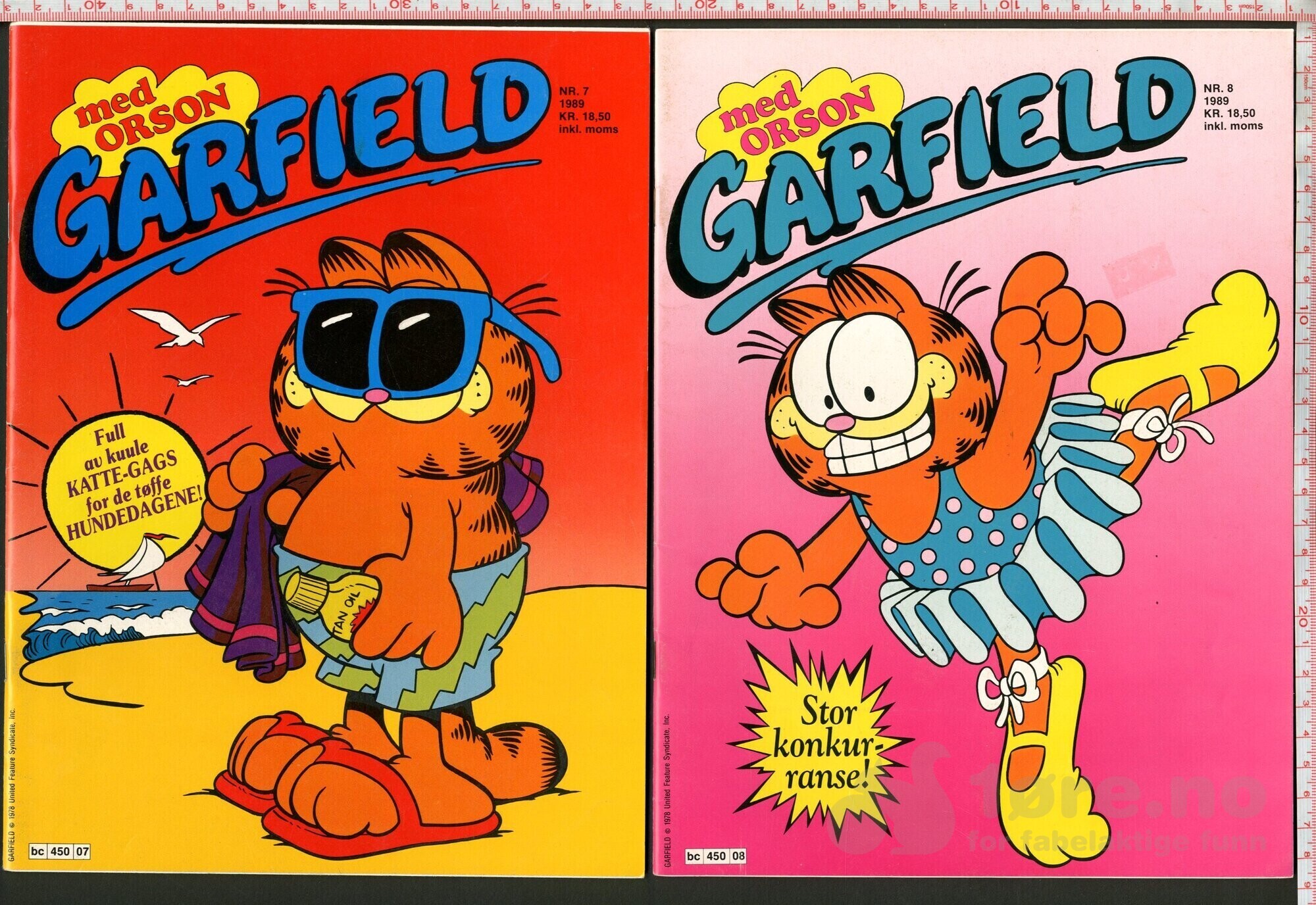 Garfield med orson 1989 (stort format), bilde 4