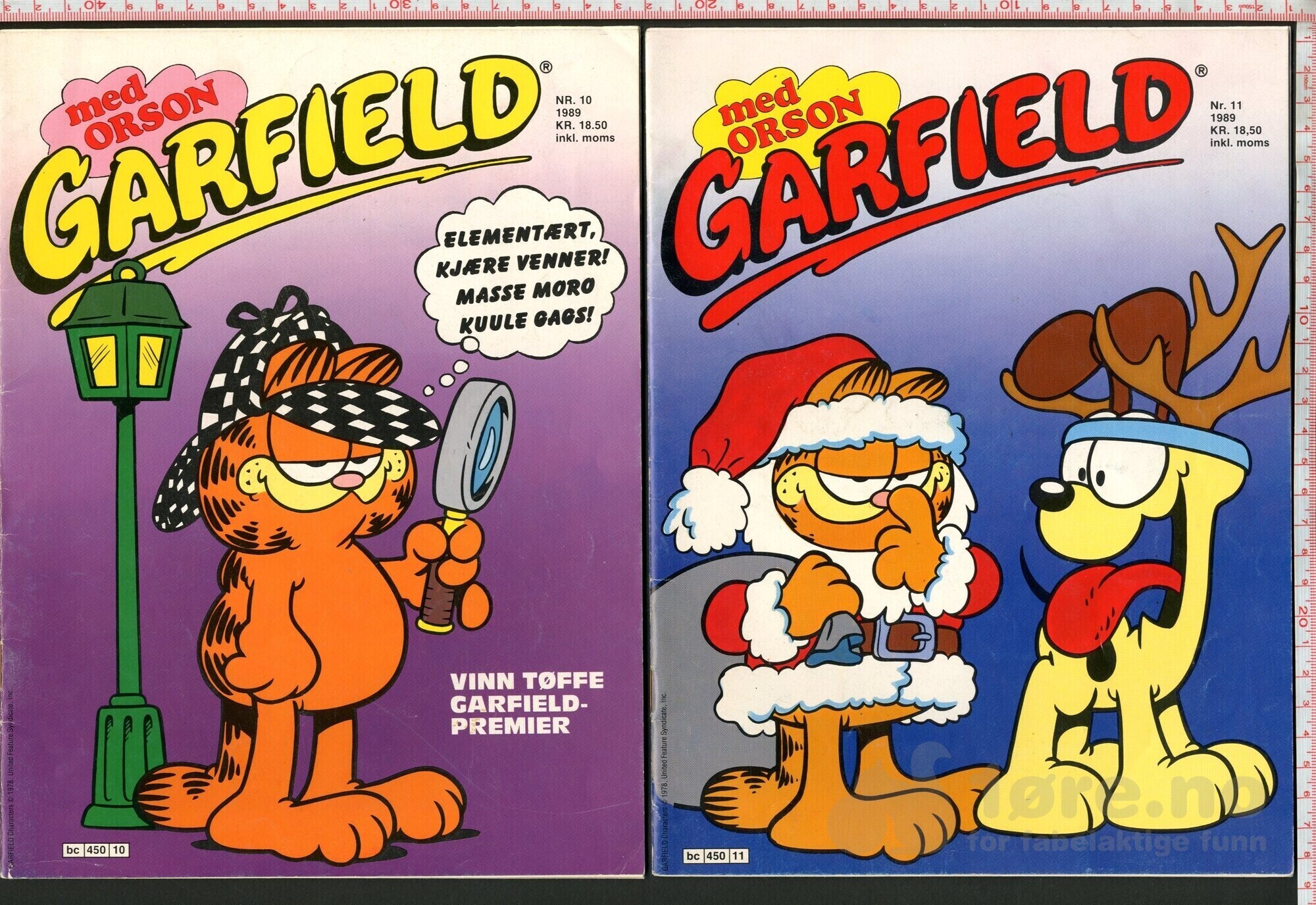 Garfield med orson 1989 (stort format), bilde 5