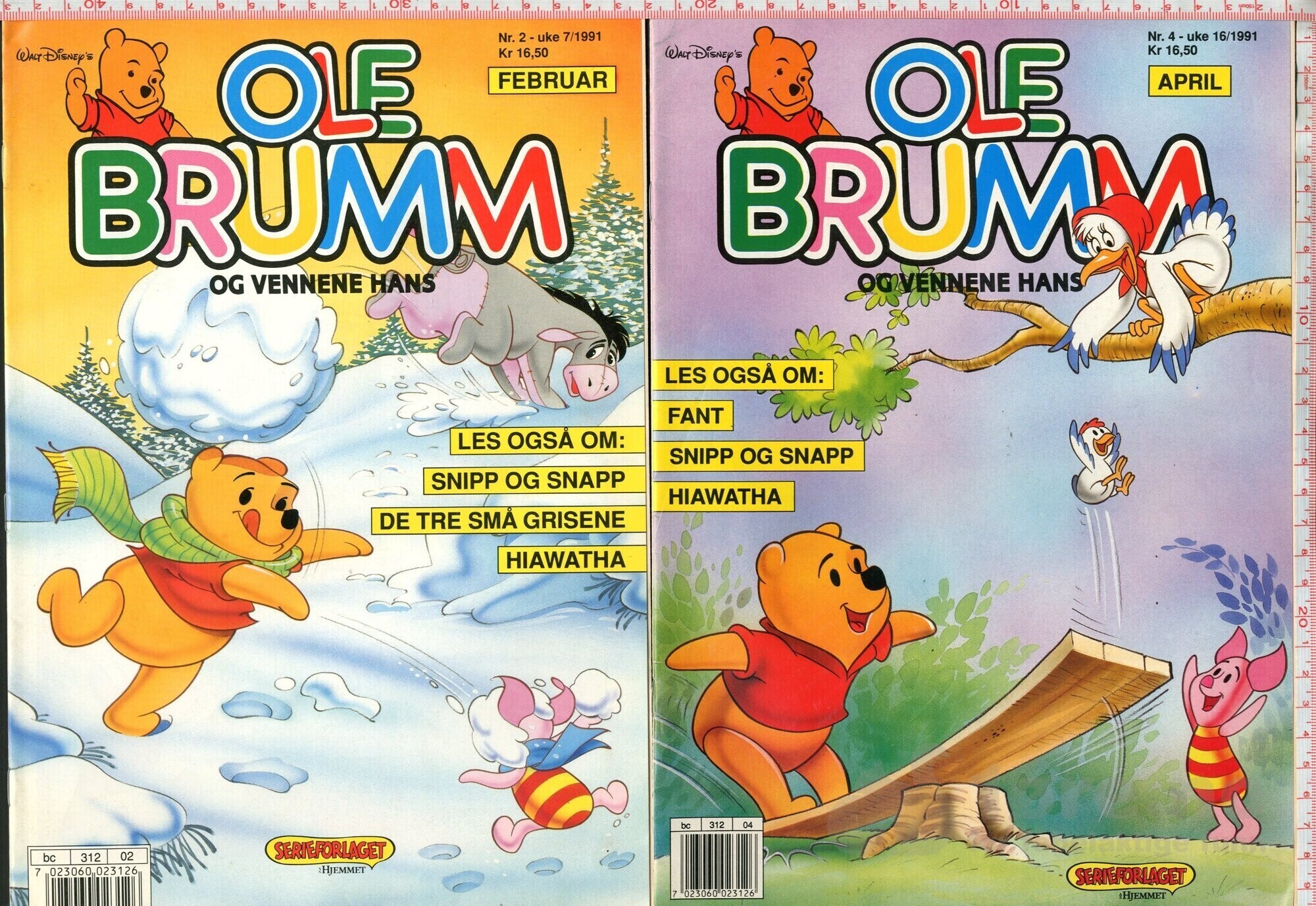 Ole Brumm og vennene hans 1990-91 (stort format), bilde 4