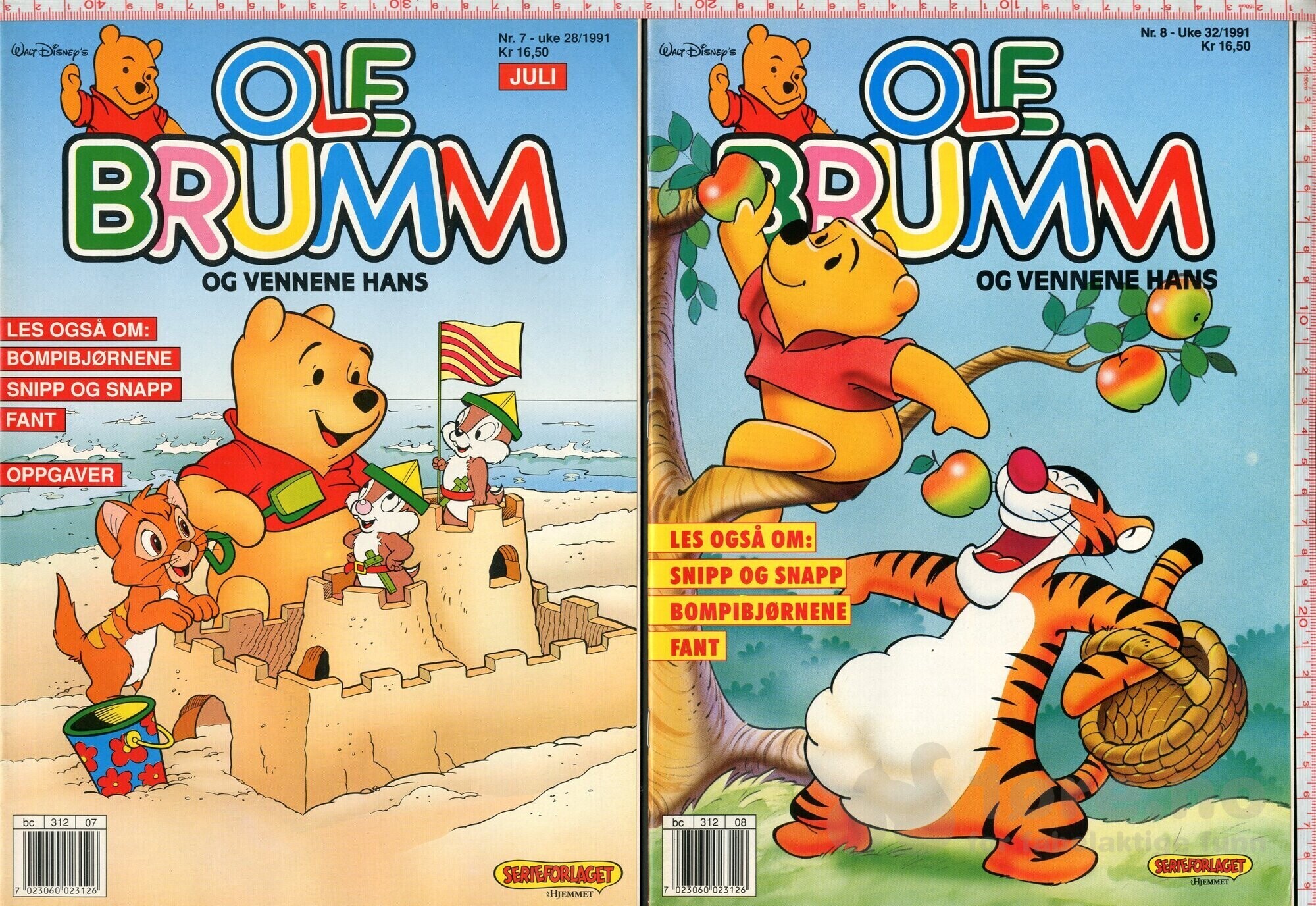 Ole Brumm og vennene hans 1990-91 (stort format), bilde 6