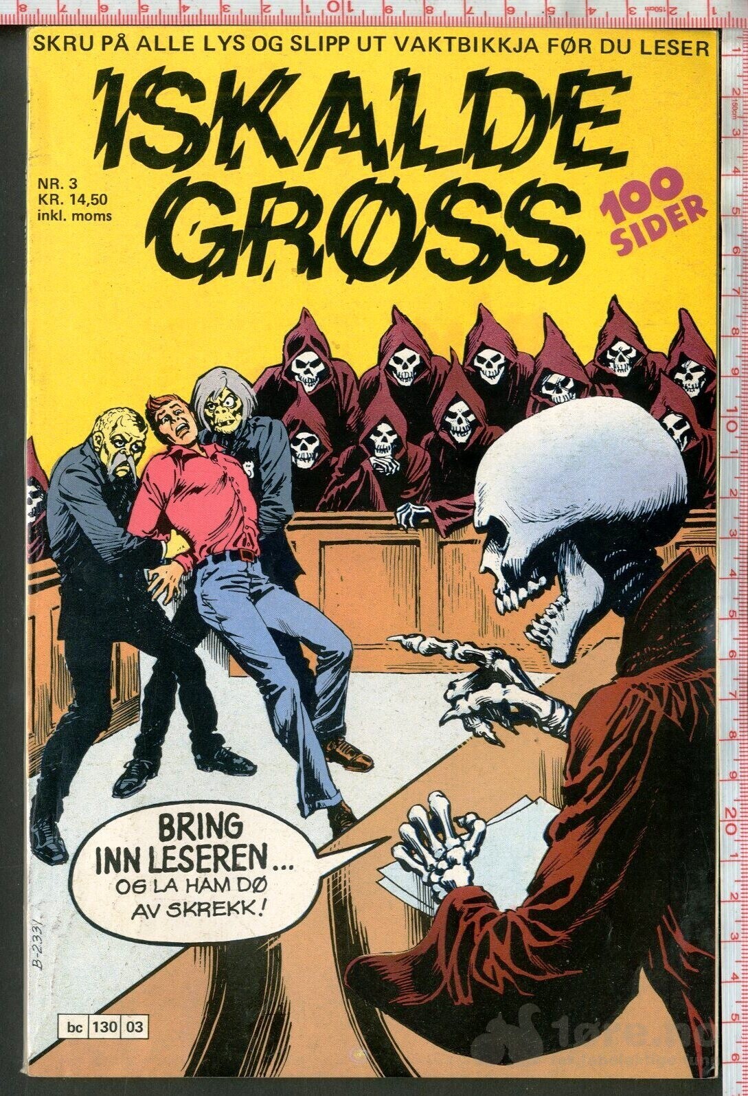 ISKALDE  GRØSS  NR.3 1984