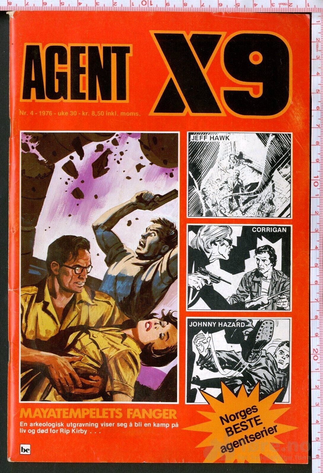 AGENT X9  NR.4-1976