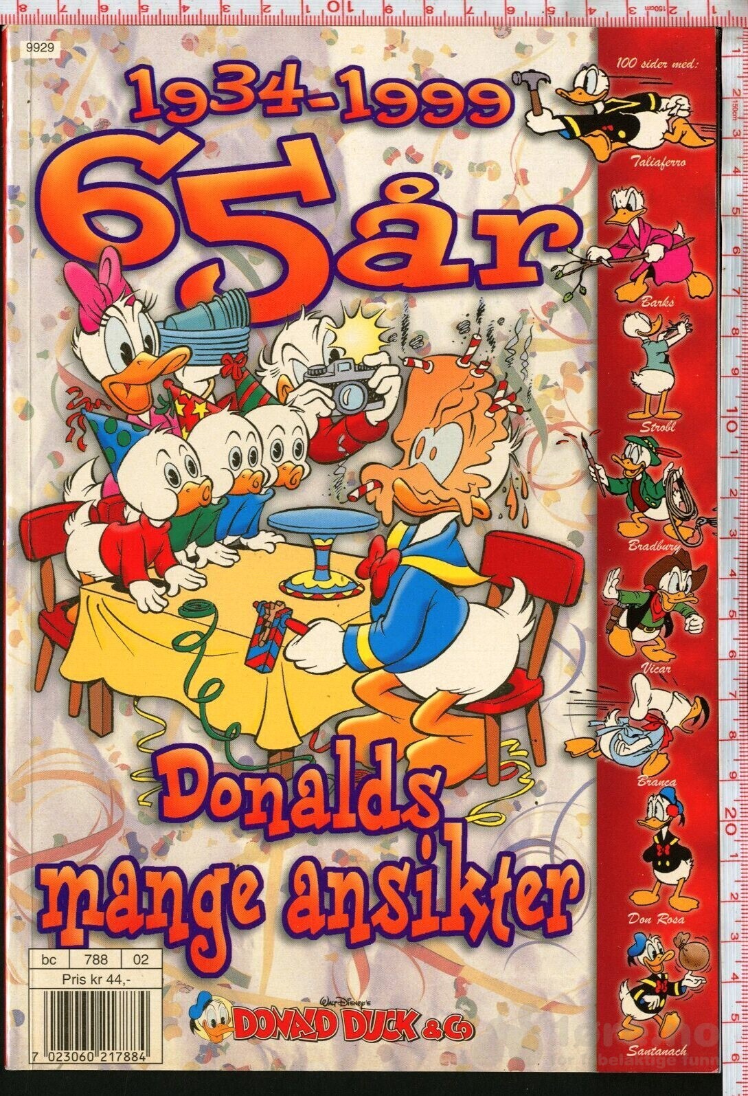 DONALDS MANGE ANSIKTER  65 ÅR