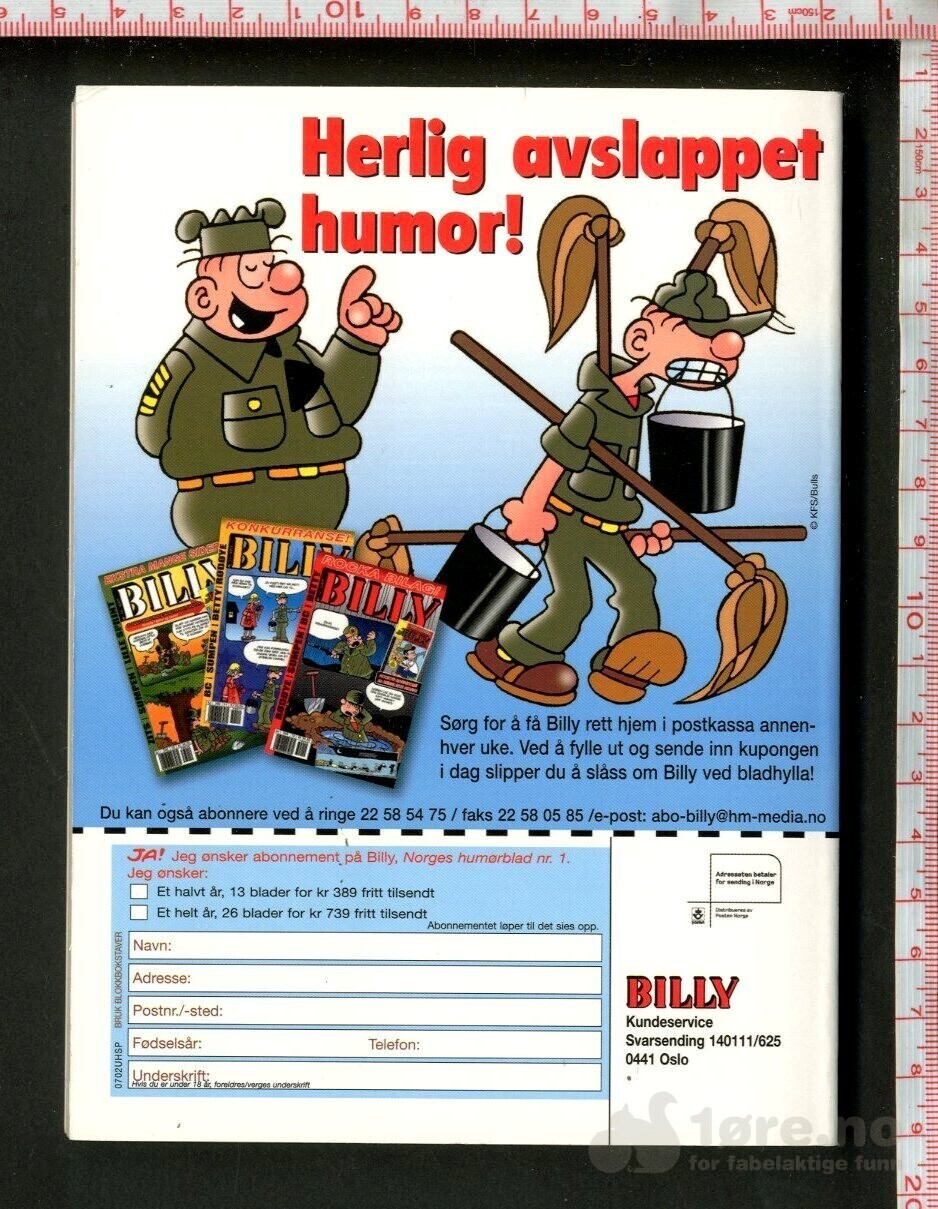 Serie-pocket 260 Billy, bilde 2