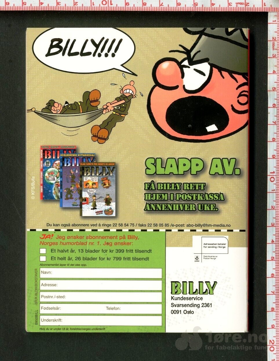 Serie-pocket 264 Billy, bilde 2