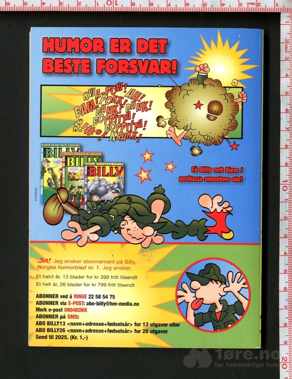 Serie-pocket 266 Billy, bilde 2