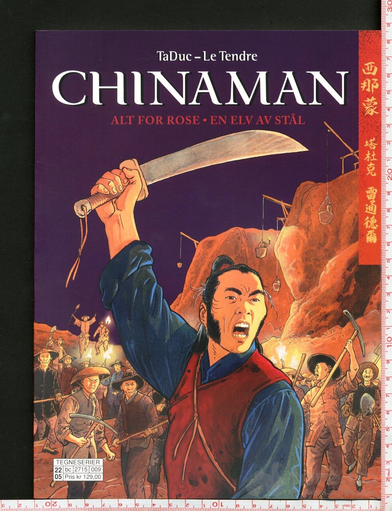 CHINAMAN Nr 3 & 4 ALT FOR ROSE / EN ELV AV STÅL