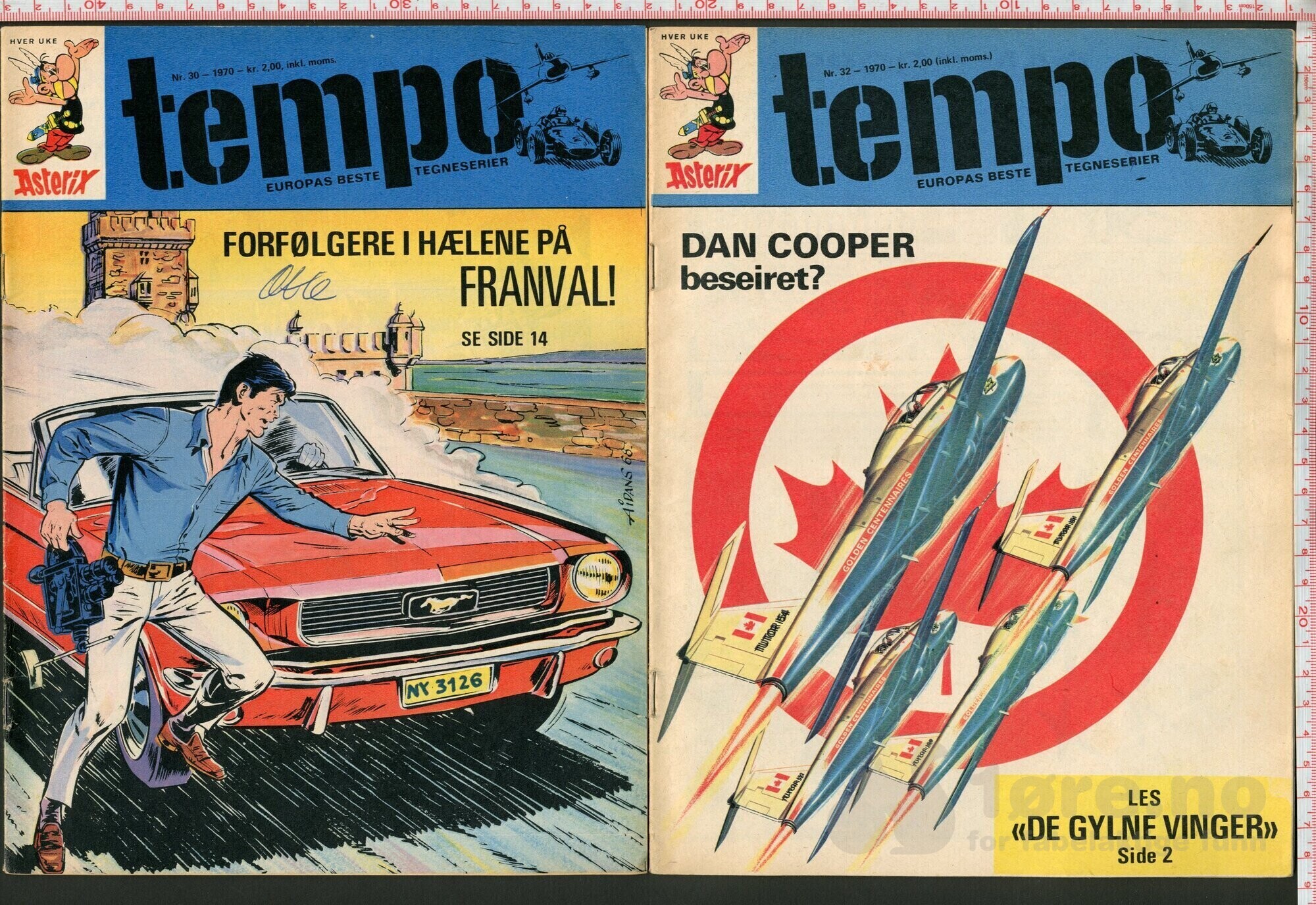 Tempo Europas beste tegneserier - 1970 2. halvår