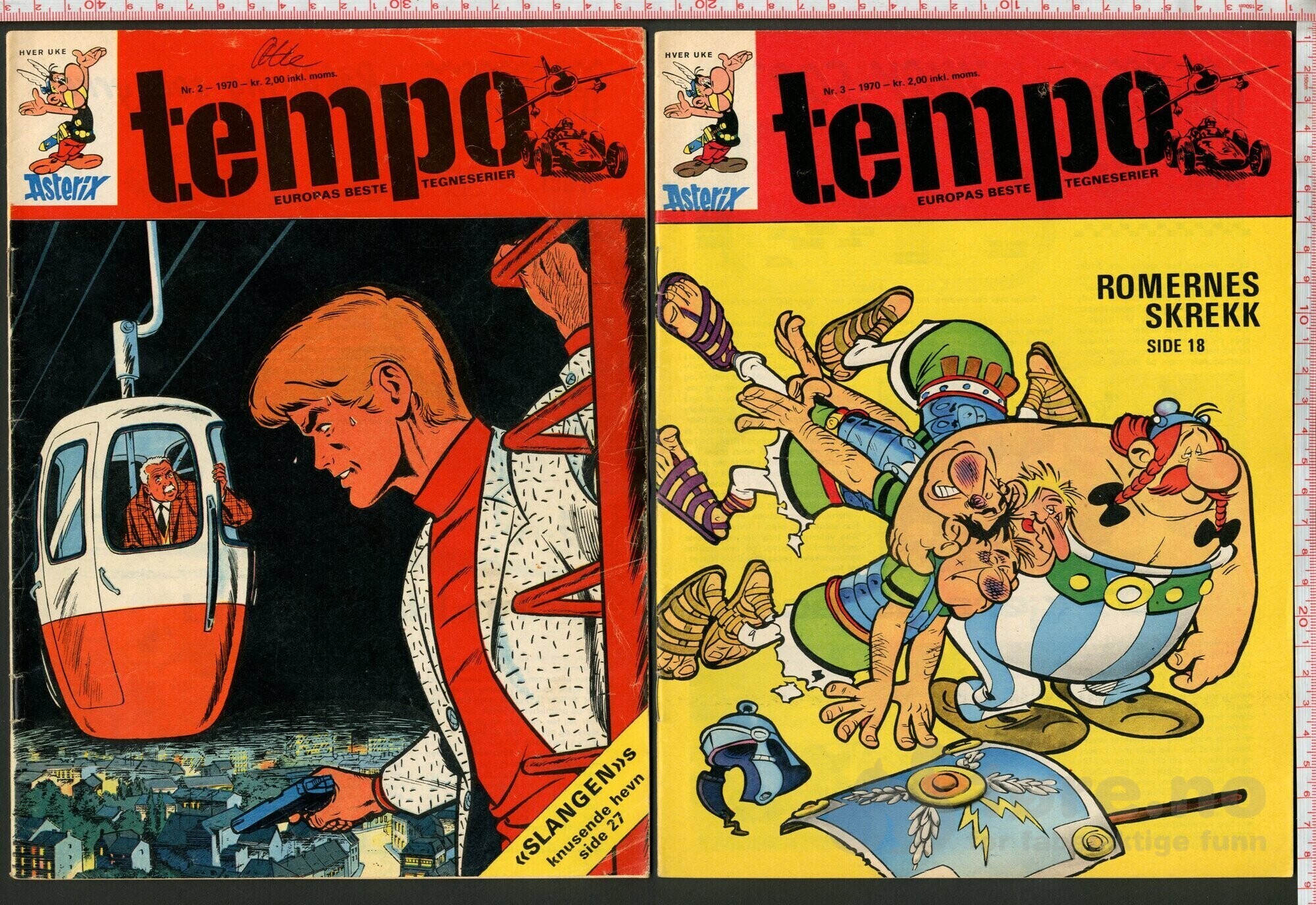 Tempo Europas beste tegneserier - 1970 1. halvår