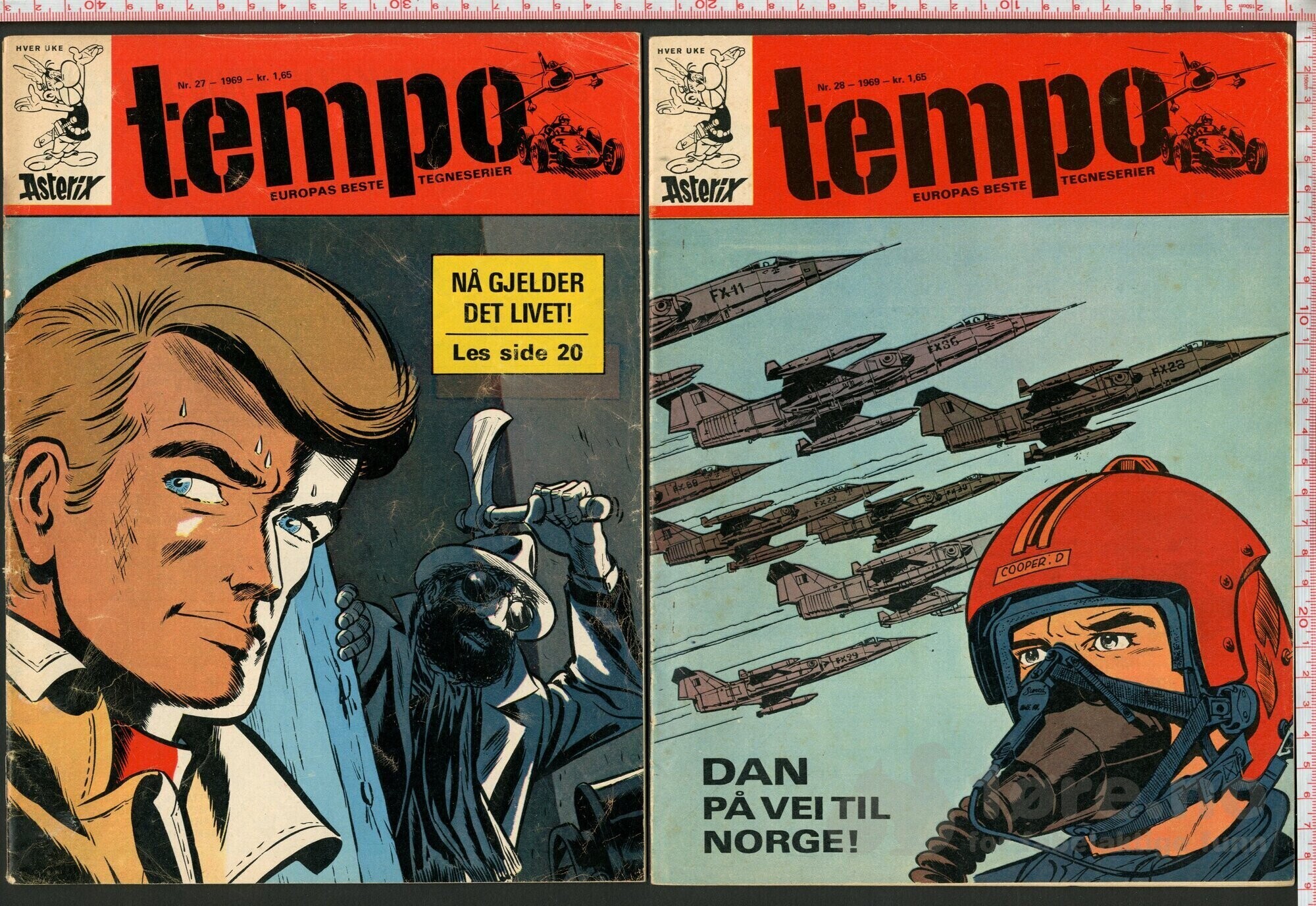 Tempo Europas beste tegneserier 1969 2. halvår