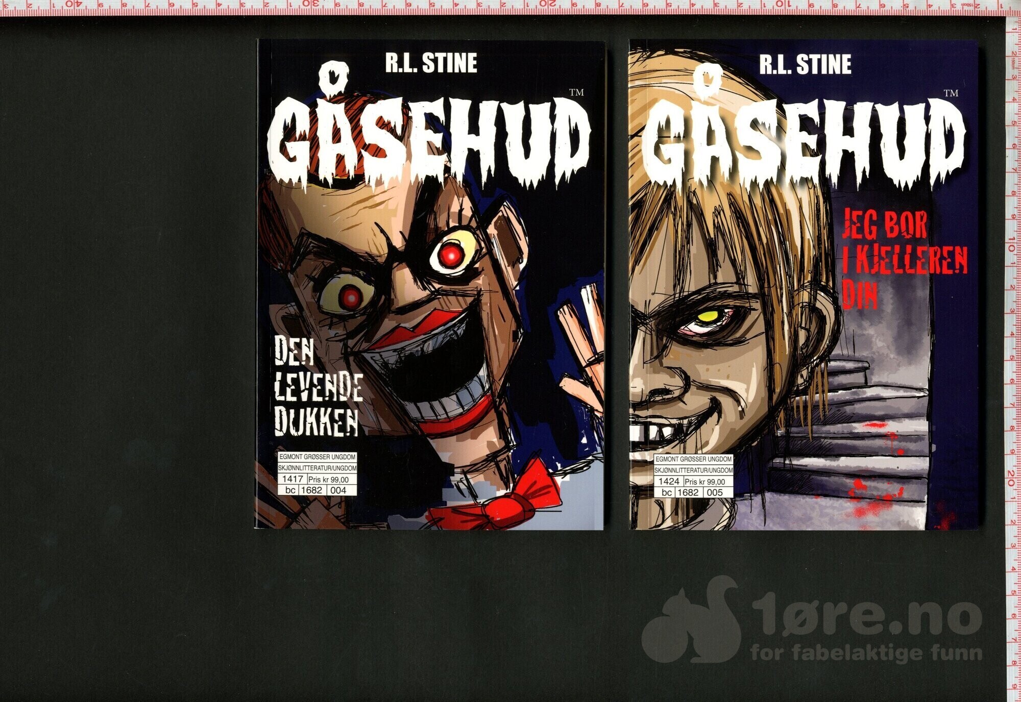 Gåsehud R.L. Stine  Nr. 1,3,4,5,6 - 2014, bilde 2