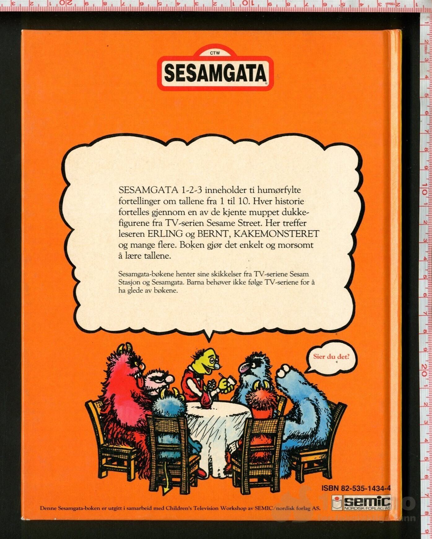 Sesamgata 1992 - Fortellinger om tallene fra 1 til 10, bilde 2