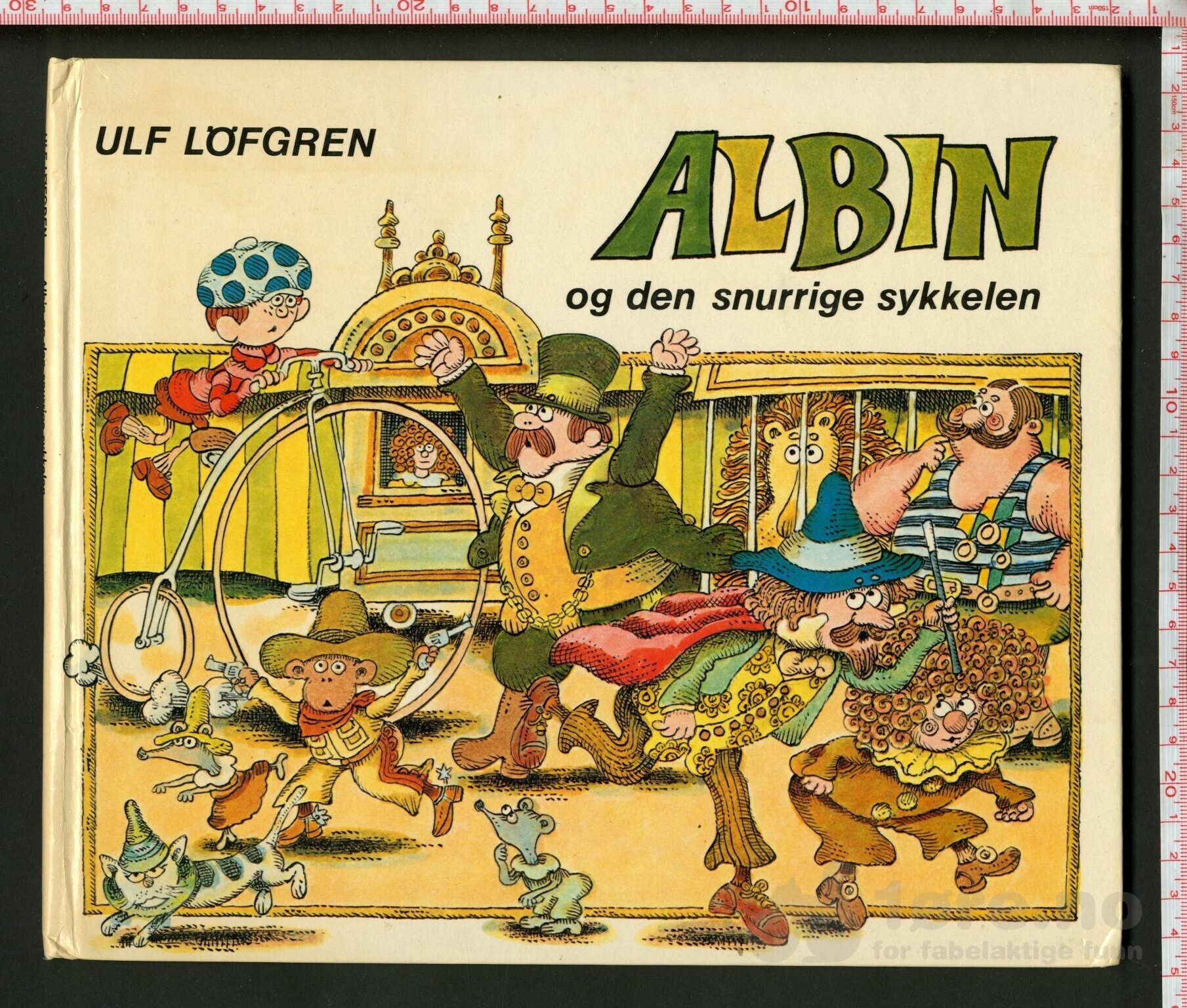 Albin og den snurrige sykkelen 1977 - ULF LÖFGREN
