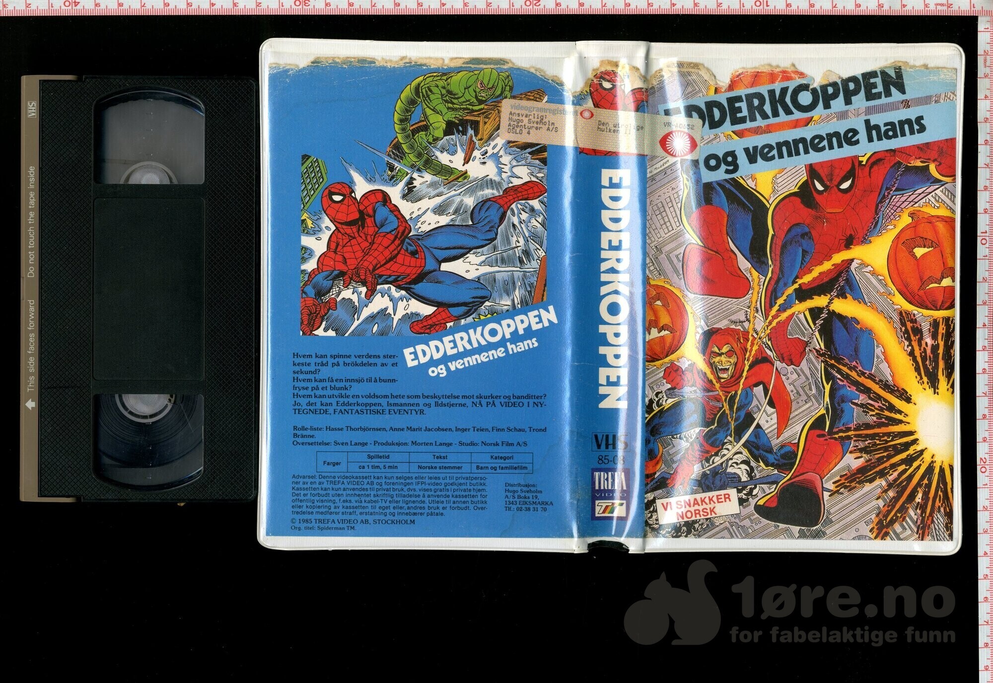 VHS - Edderkoppen og vennene hans