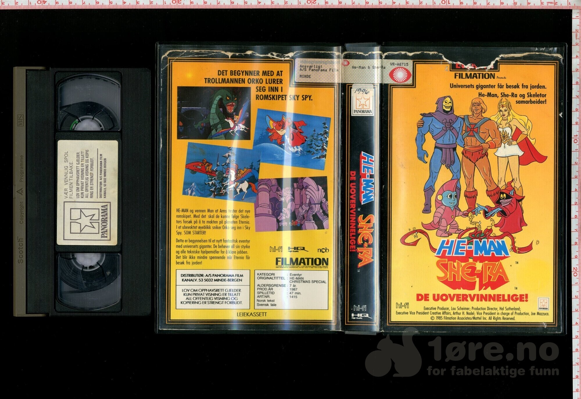 VHS - He-Man She-Ra De uovervinnelige!