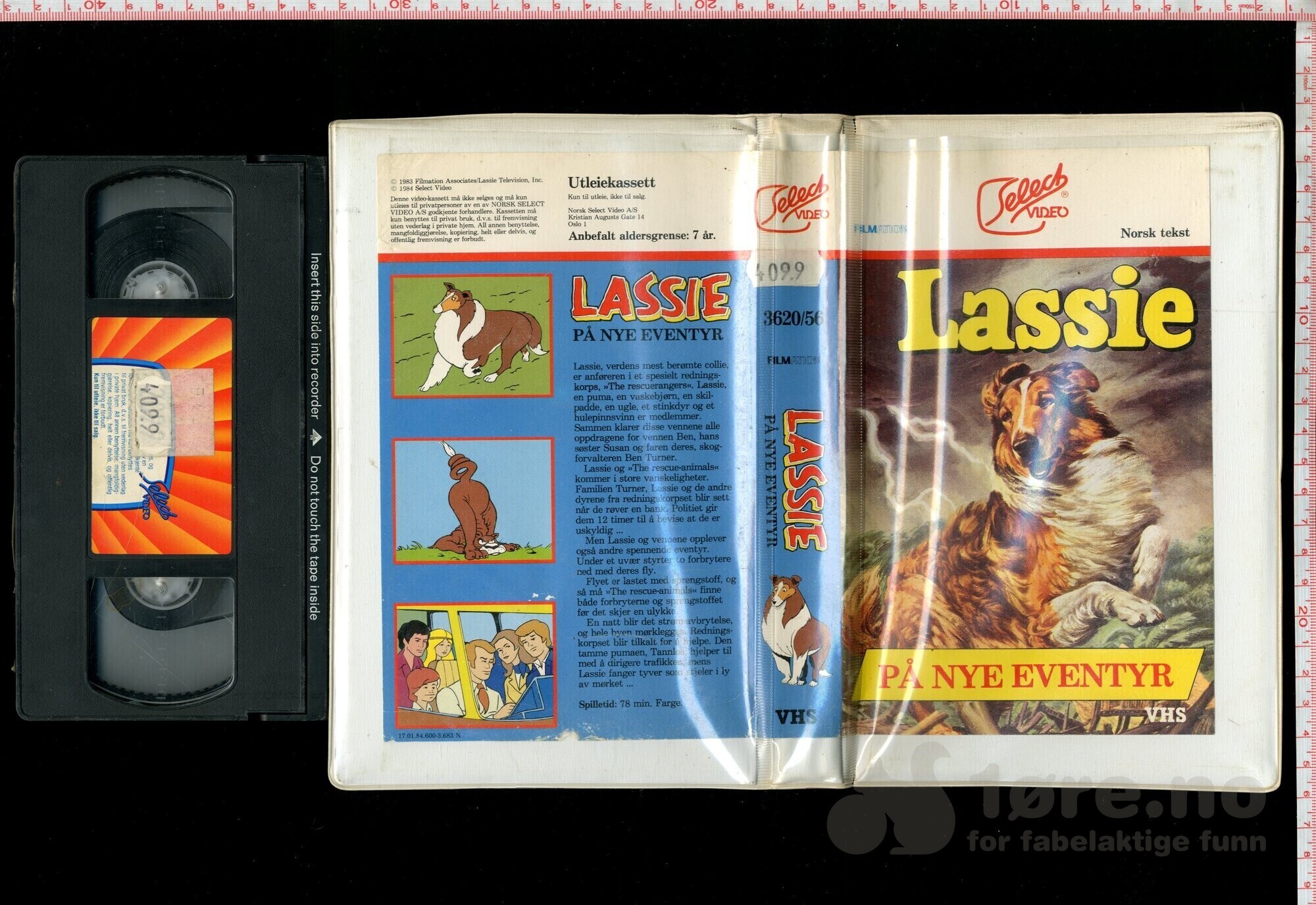 VHS - Lassie på nye eventyr