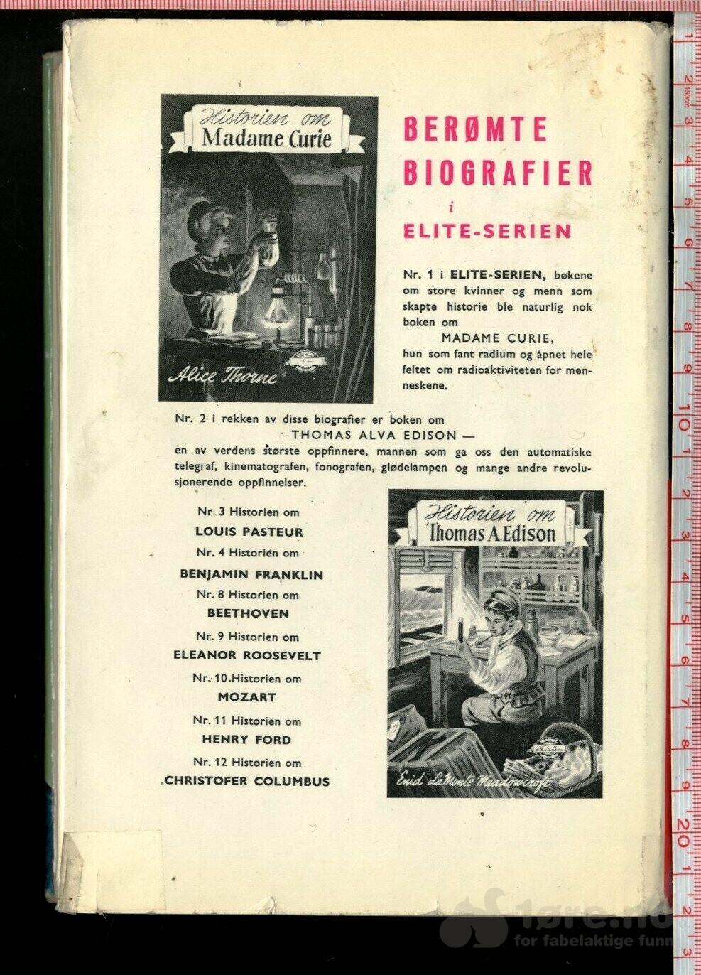 Thomas, Bob - Historien om Walt Disney 1967 med vareomslag!, bilde 2