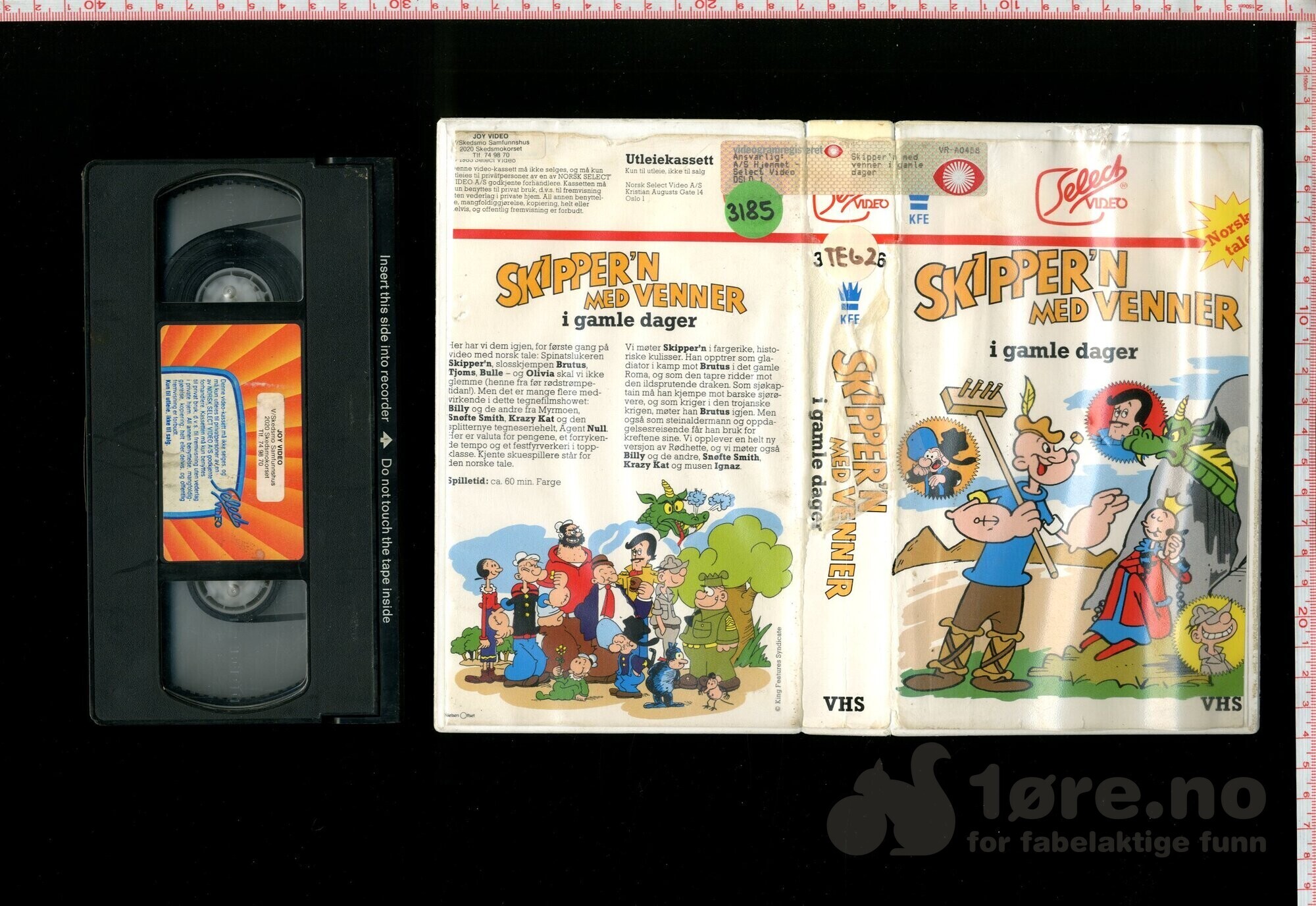 VHS - Skipper`n med venner i gamle dager