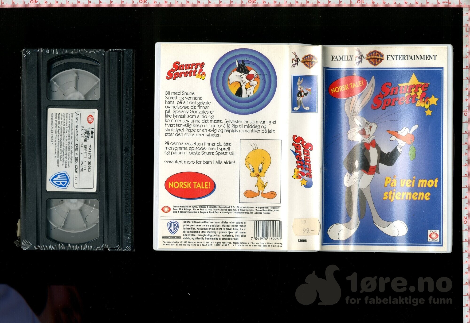 VHS - Snurre Sprett & Co - På vei mot stjernene