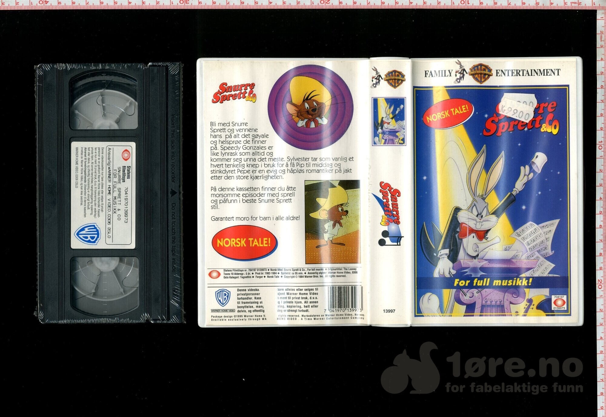 VHS - Snurre Sprett & Co For full musikk!