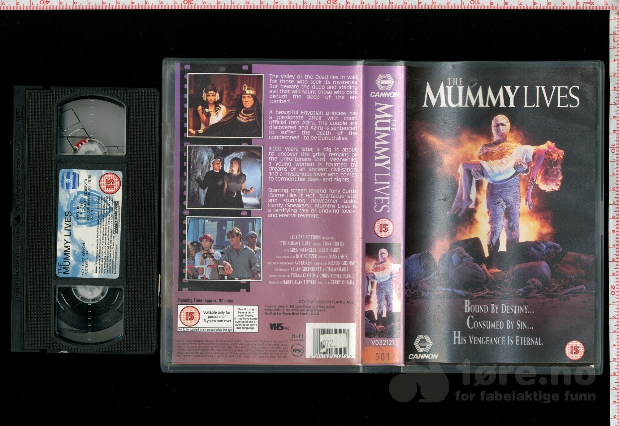 VHS - The Mummy lives
